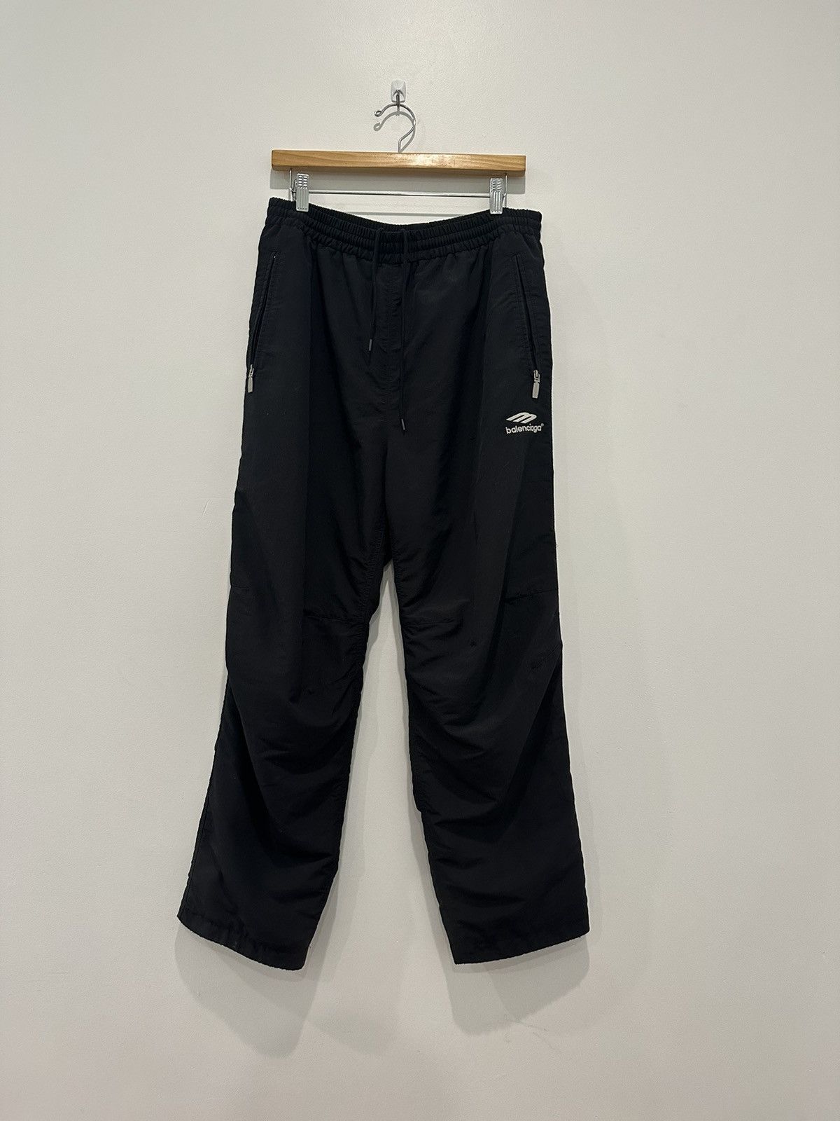 Pre-owned Balenciaga 3b Sweatpants Oversized In Black