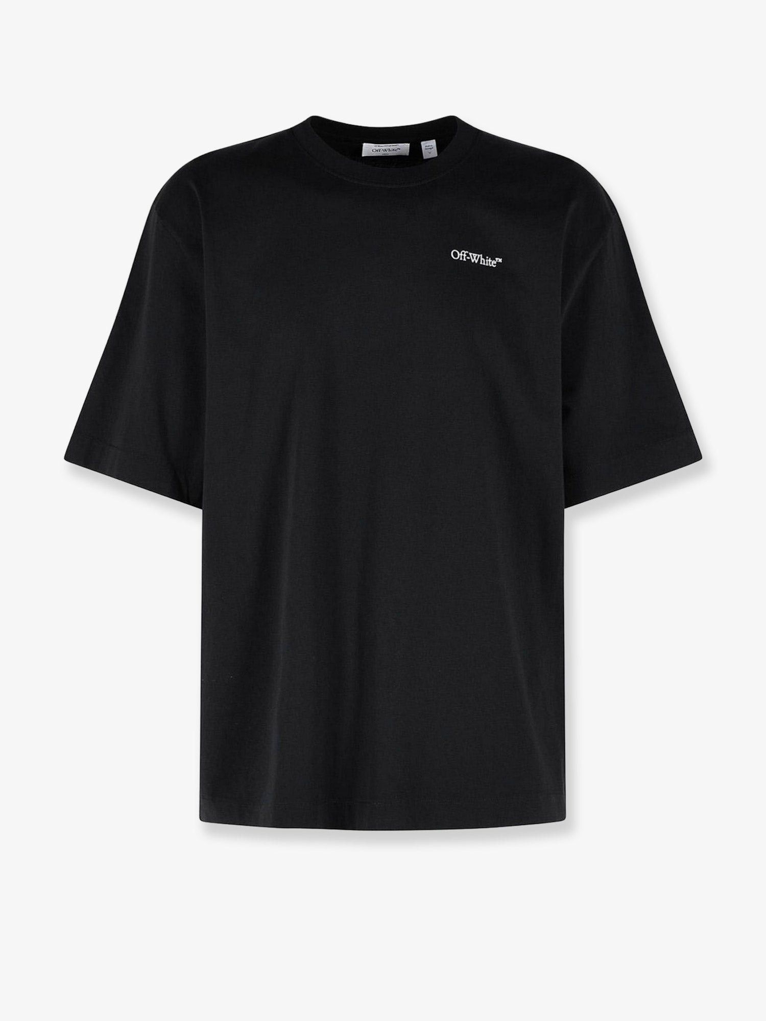 Off-White Cotton T-Shirt With Frontal Logo Print Size US XL / EU 56 / 4 - 1 Thumbnail