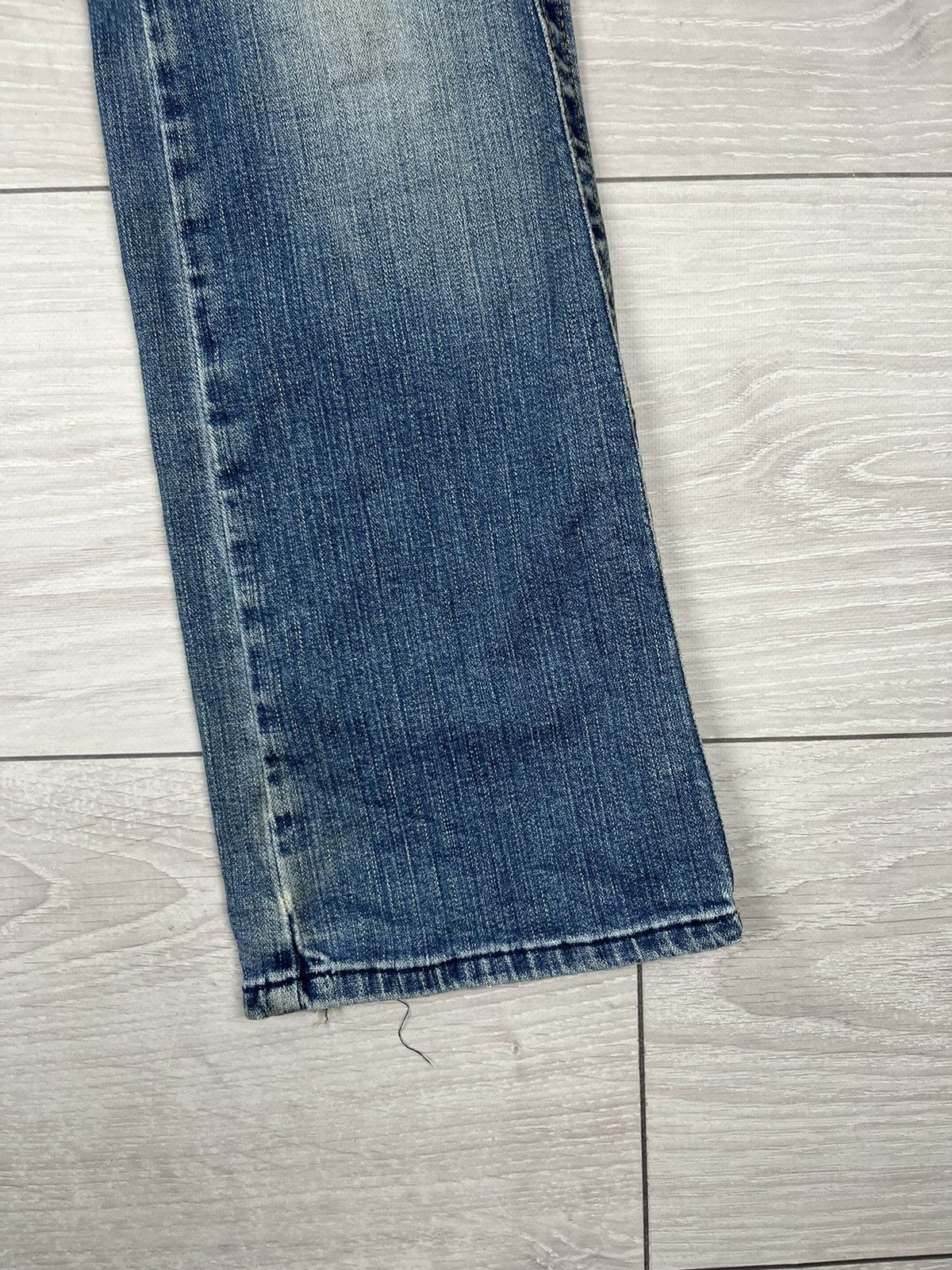 Miss Sixty Miss Sixty Y2K Blue Denim Washed Flared Jeans Denim Pants 27 Size 27" / US 4 / IT 40 - 3 Thumbnail