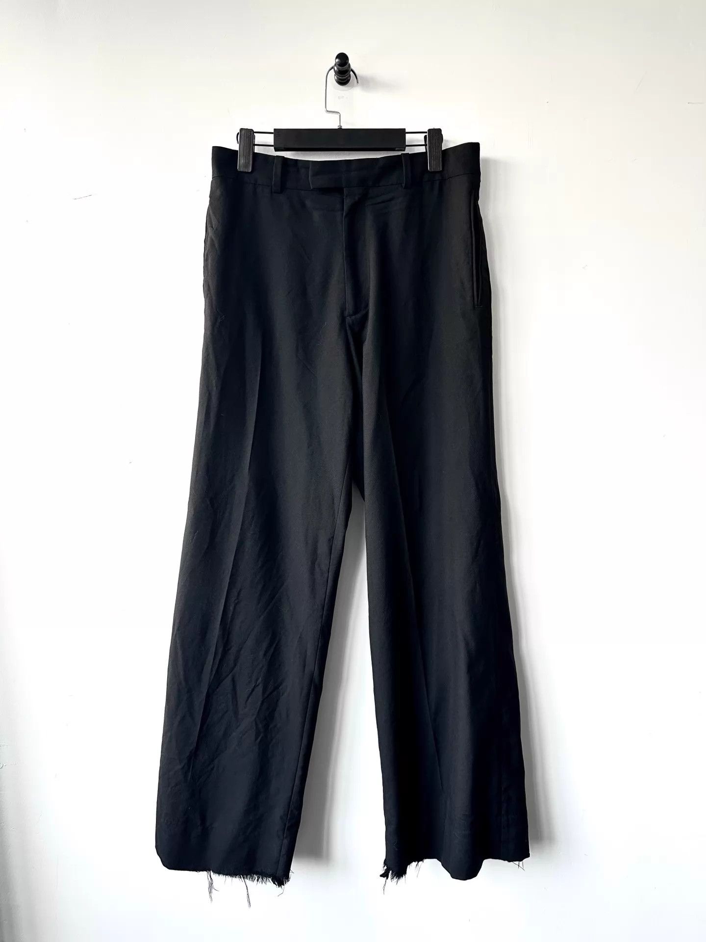 Raf Simons Raf Simons 2022SS Wide-Leg Trousers 48 (Back/Cuff) Size US 32 / EU 48 - 1 Thumbnail