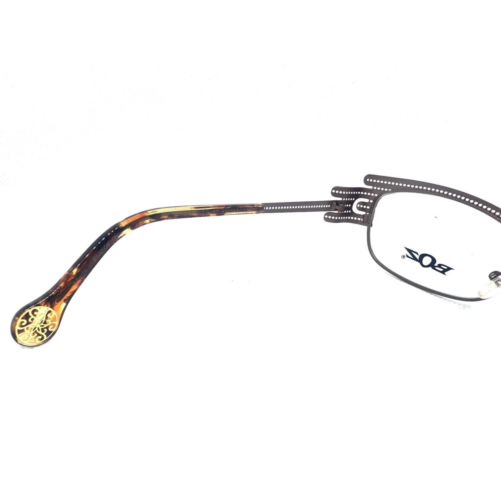 J.F. REY BOZ TATOO 9050 BROWN AUTHENTIC EYEGLASSES FRAME RX 52 17 Size ONE SIZE - 8 Thumbnail