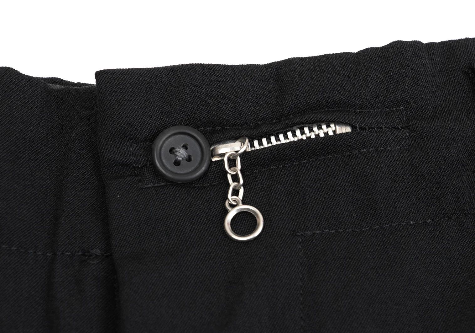 Yohji Yamamoto Yohji Yamamoto Wool Gabardine Zip Trousers Size US 38 / EU 54 - 3 Thumbnail