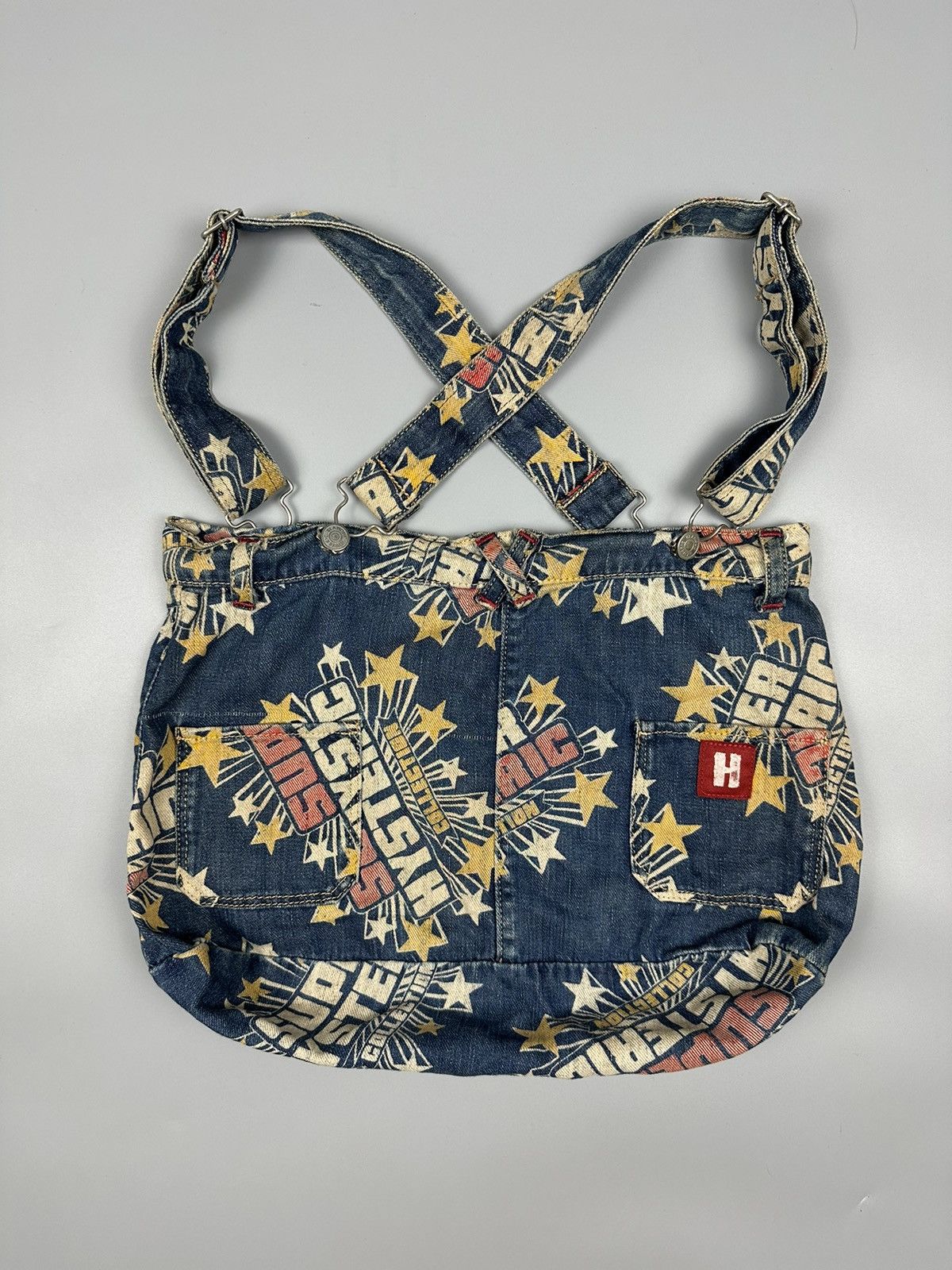 Hysteric Glamour × Japanese Brand 🔥Rare🔥Vintage Hysteric Glamour Stars Sling/Tote Bags Size ONE SIZE - 1 Thumbnail
