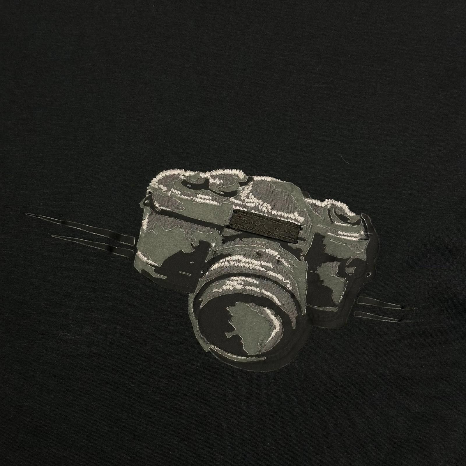 Prada Prada 2013 Camera Appliqué Logo T-shirt - S Size US S / EU 44-46 / 1 - 3 Thumbnail