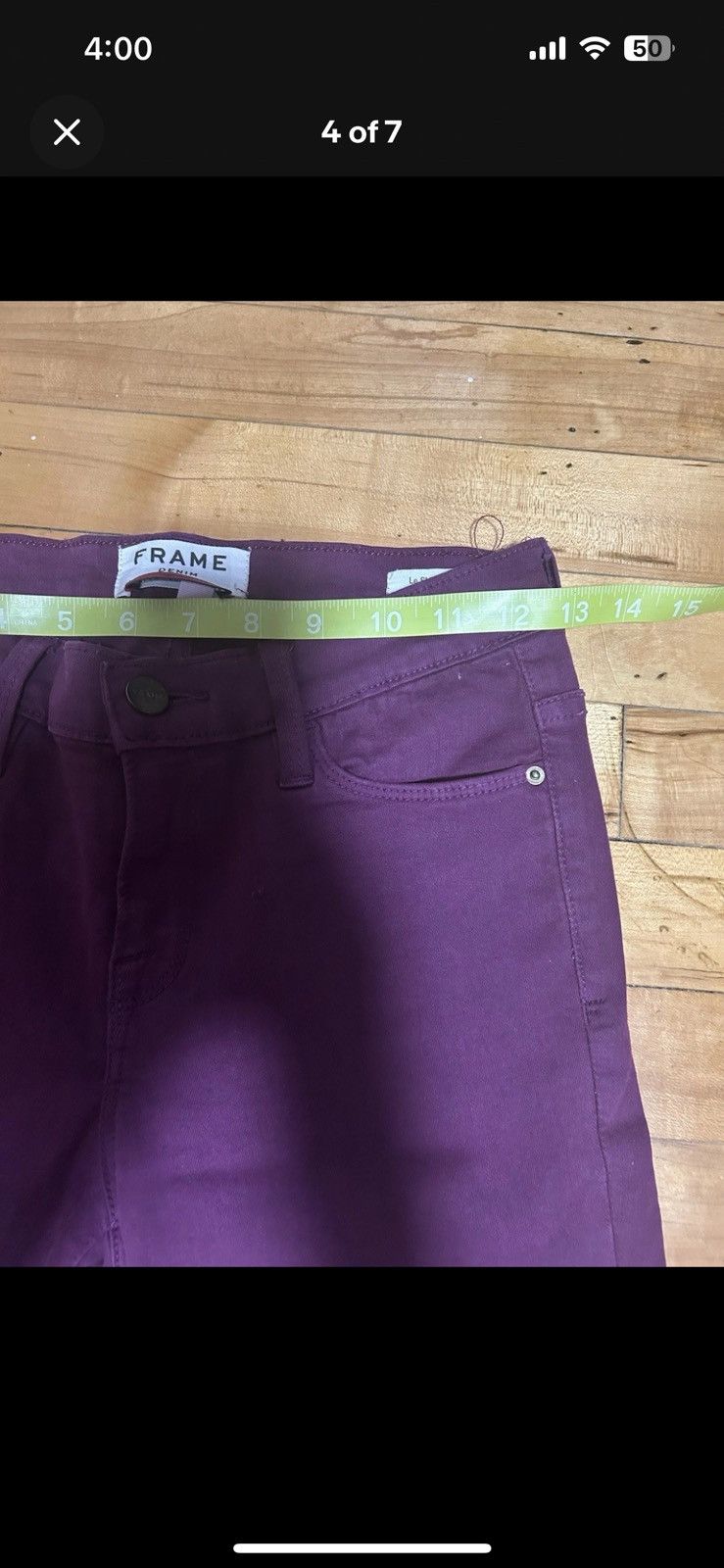 Frame Frame Denim Women's le Skinny Jeans Size 26 Size 26" / US 2 / IT 38 - 4 Thumbnail