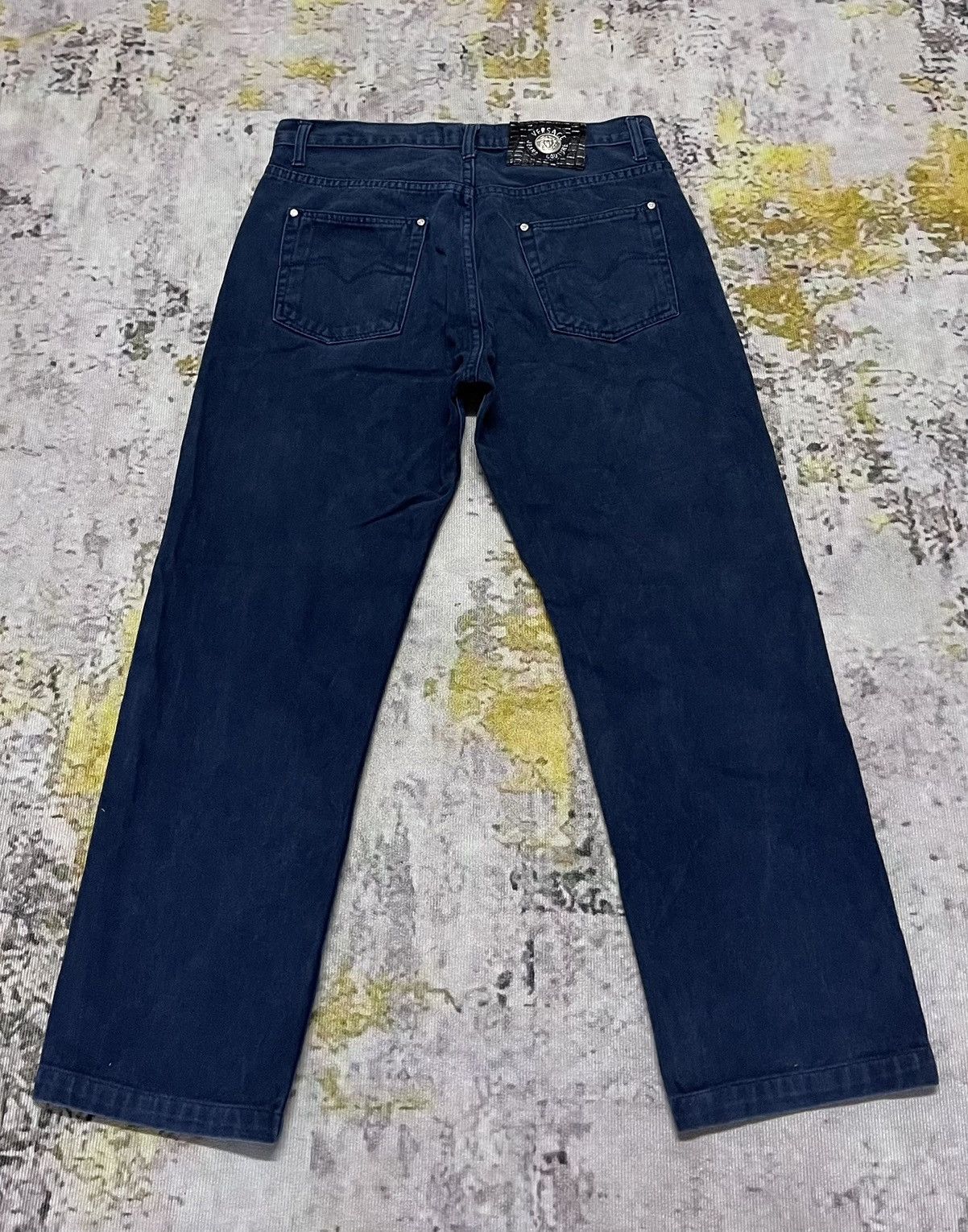 Versace Jeans Couture × Vintage Versace Jeans Couture Italy Vintage Size US 33 - 2 Thumbnail