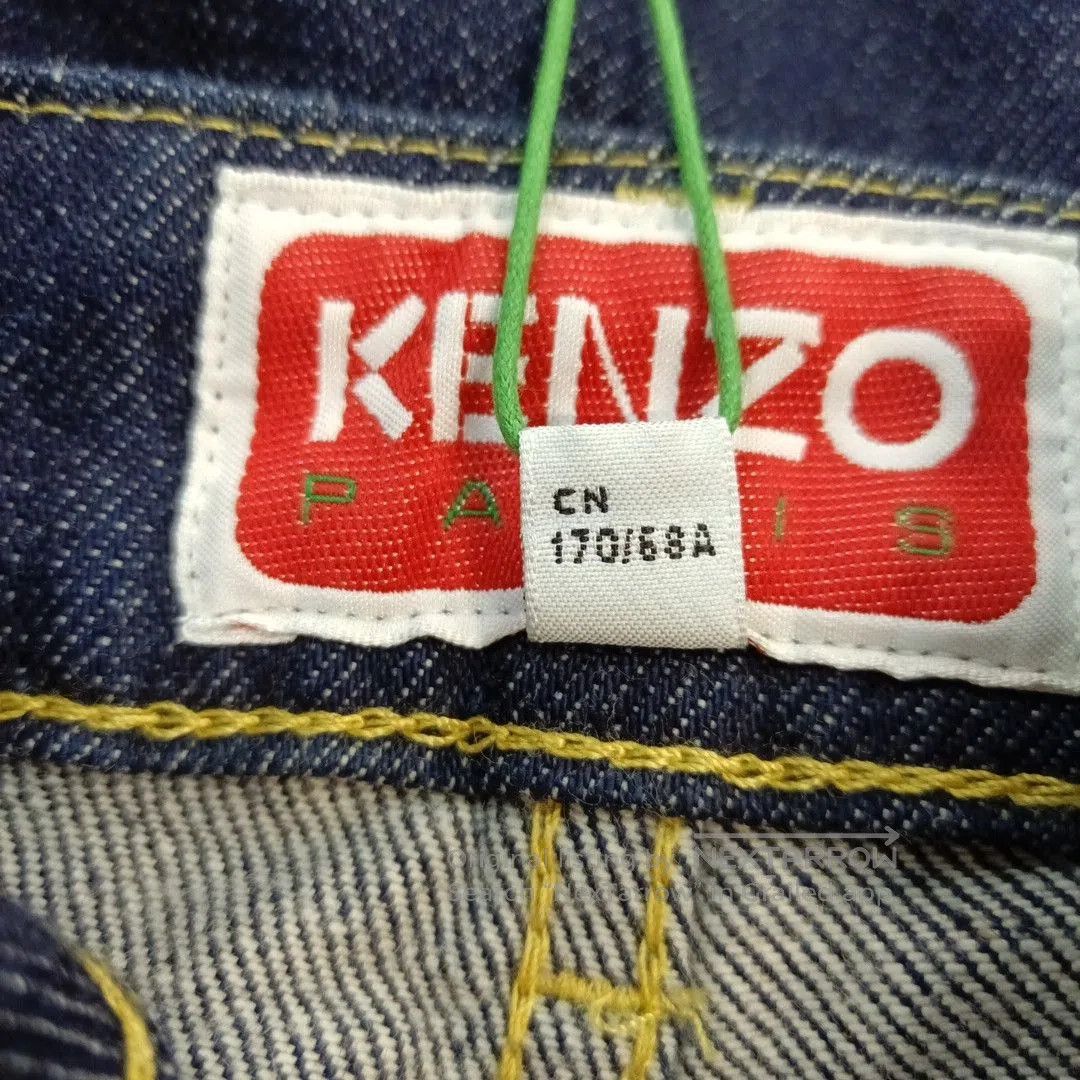Kenzo Kenzo Solid Cotton Denim Pants S/30. Size US 30 / EU 46 - 6 Thumbnail
