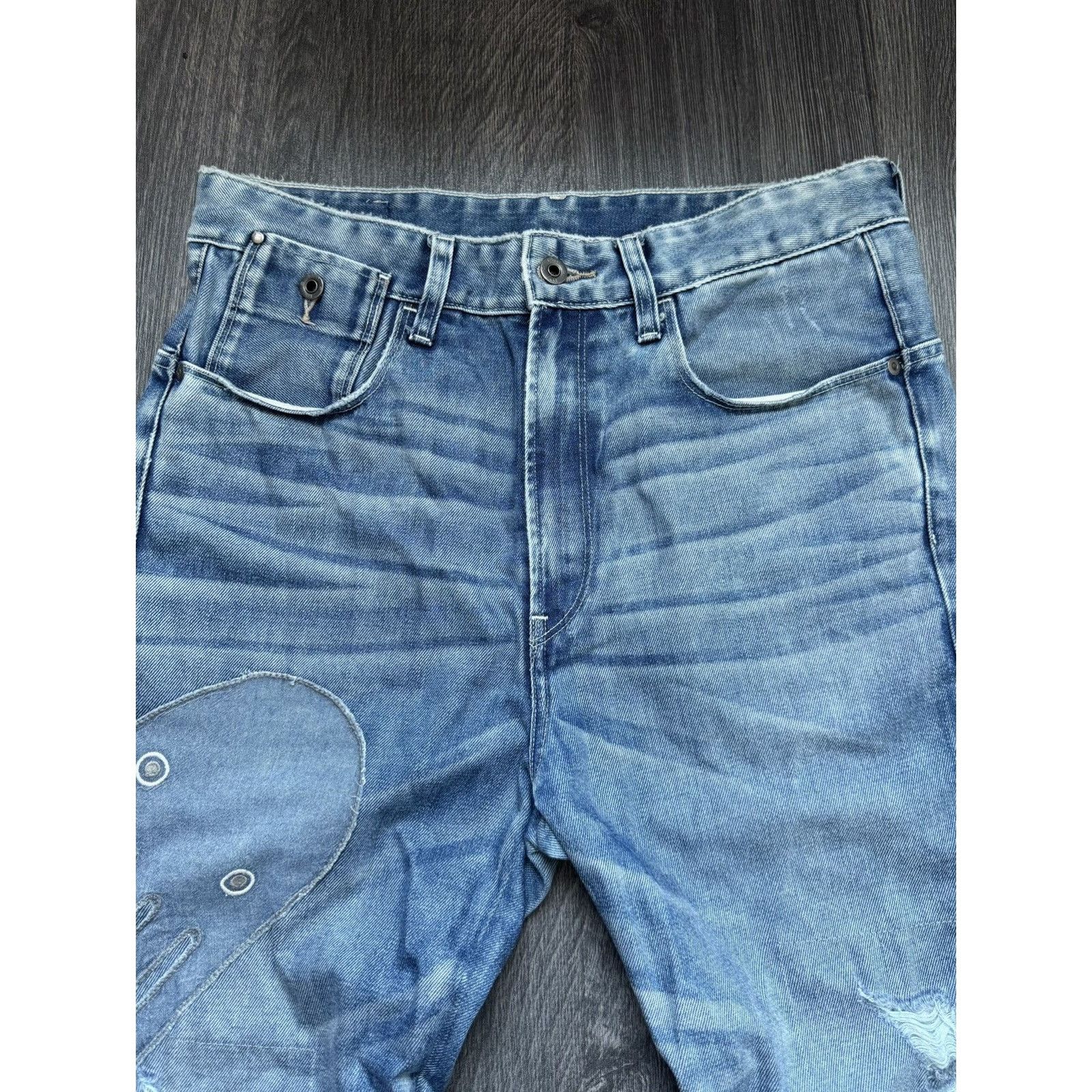 G-Star × Pharrell × Vintage Vintage G star Pharell Wiliams for G-Star Denim Pants Size US 33 - 4 Thumbnail