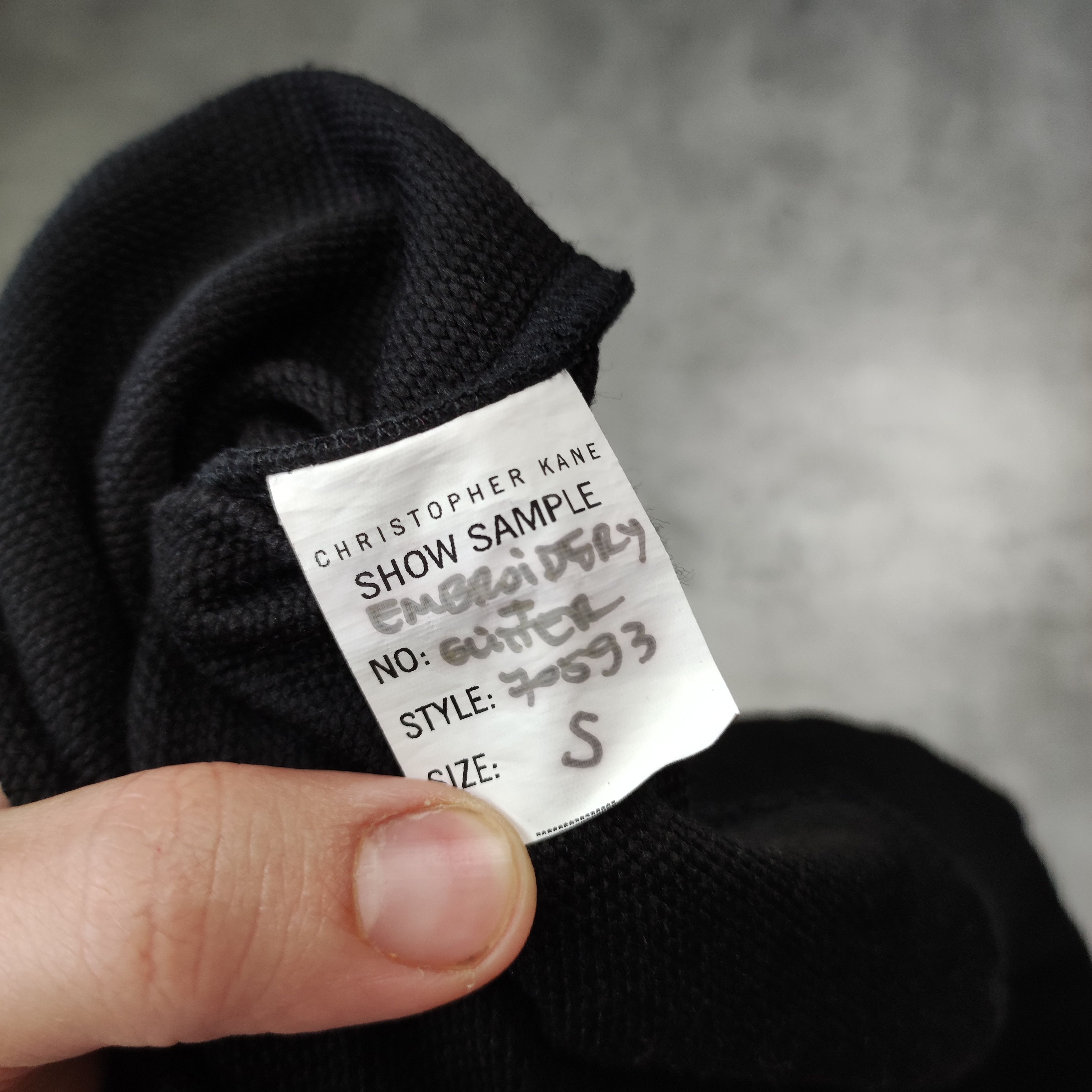 Christopher Kane SAMPLE 1/1 Show Sample Christopher Kane Two Faces Crewneck Size US S / EU 44-46 / 1 - 8 Thumbnail