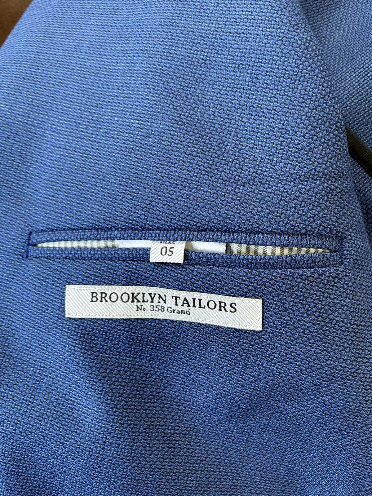 Brooklyn Tailors Brooklyn Tailors Napoli Blue Blazer Size 52/XL Size 52R - 5 Thumbnail