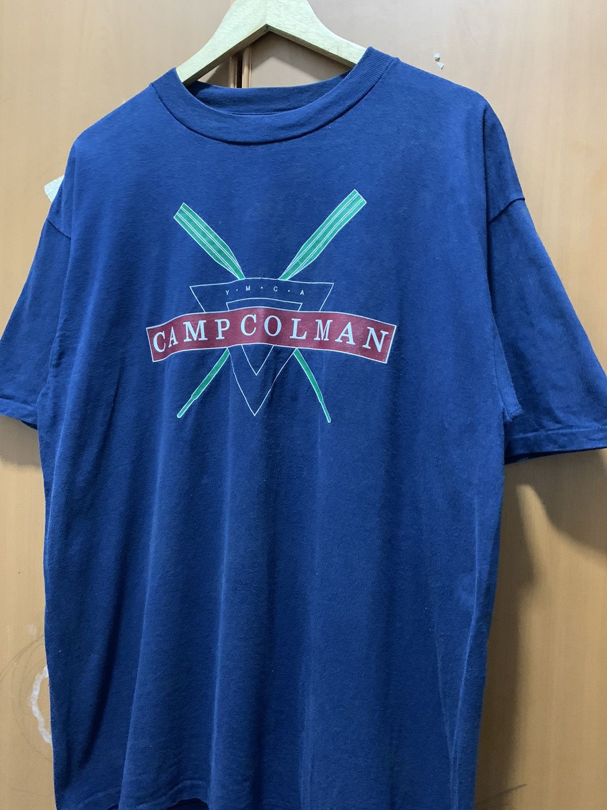 Vintage Vintage Camp Coleman XLarge Tee Size US XL / EU 56 / 4 - 4 Thumbnail