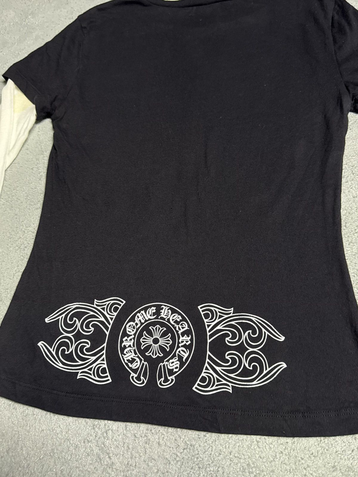 Chrome Hearts RARE! VINTAGE! Layered Cut & Sew Tribal Chrome Size US S / EU 44-46 / 1 - 6 Thumbnail