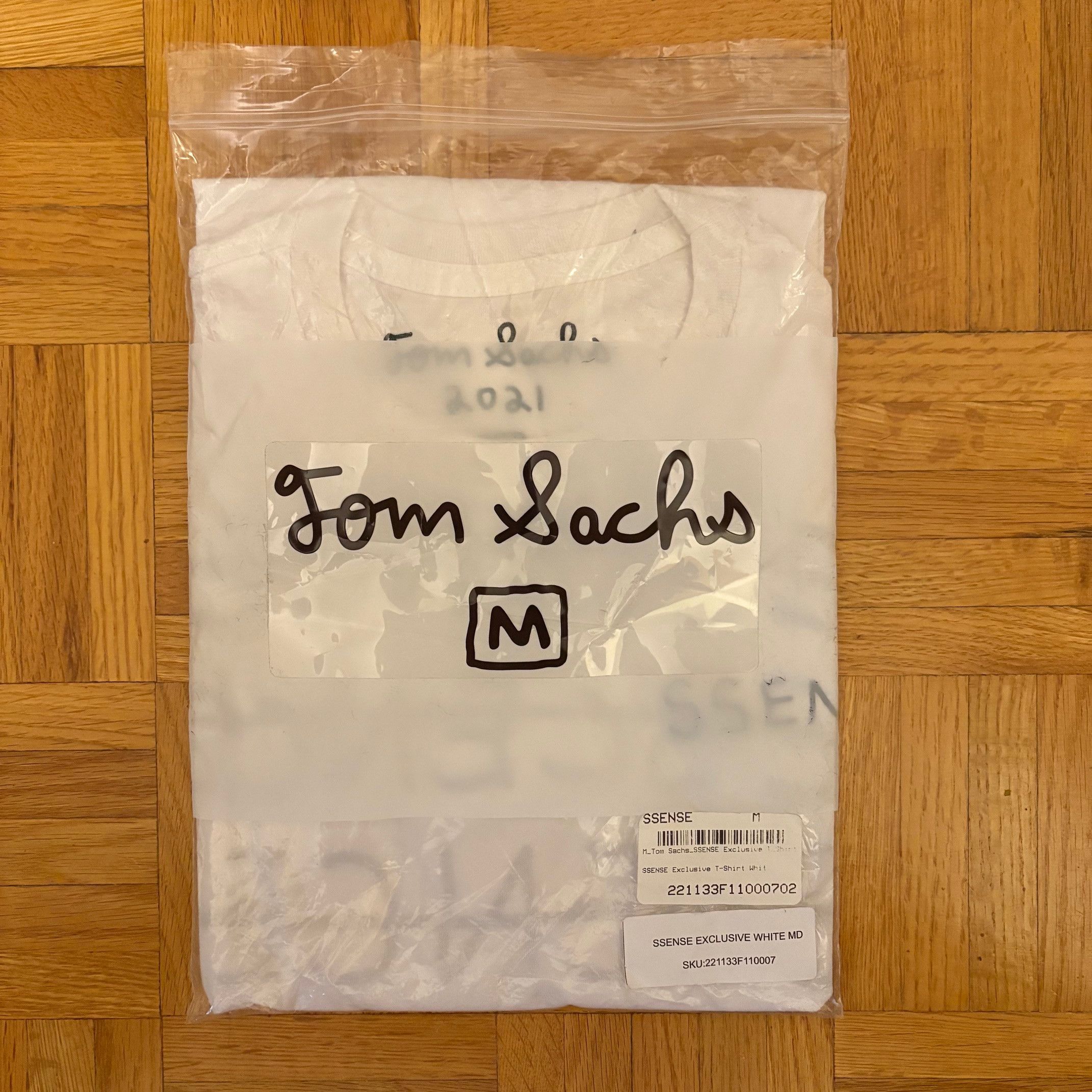 Tom Sachs NWT Tom Sachs x SSENSE Exclusive T-Shirt, Size: M Size US M / EU 48-50 / 2 - 3 Thumbnail