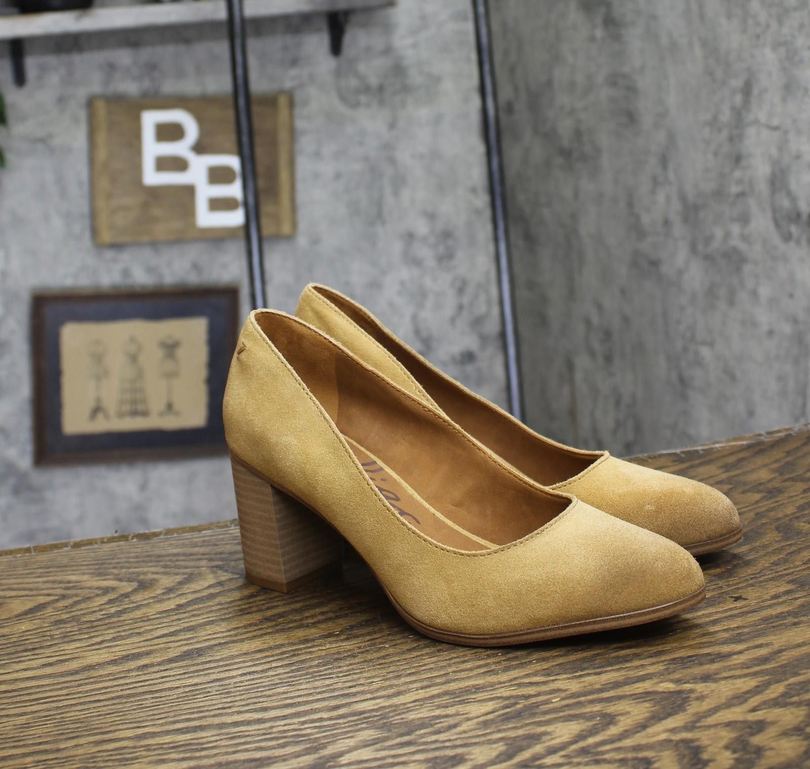 Other Zodiac Womens Gloria Block-heel Pumps I3408l1 Brown 8m Size US 8 / IT 38 - 1 Thumbnail