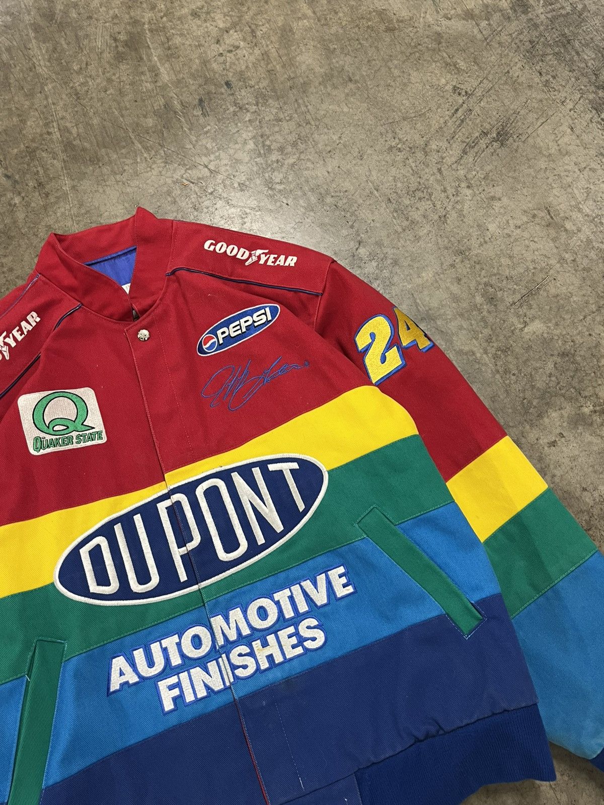 NASCAR × Vintage NASCAR vintage 90s racing jacket streetwear hype rare Size US XL / EU 56 / 4 - 6 Thumbnail