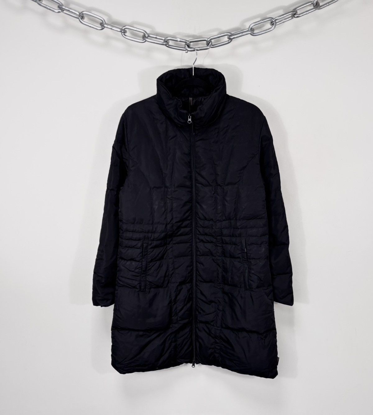 Moncler Moncler Women’s Black Quilted Down Puffer Jacket Coat Size XL / US 12-14 / IT 48-50 - 1 Thumbnail