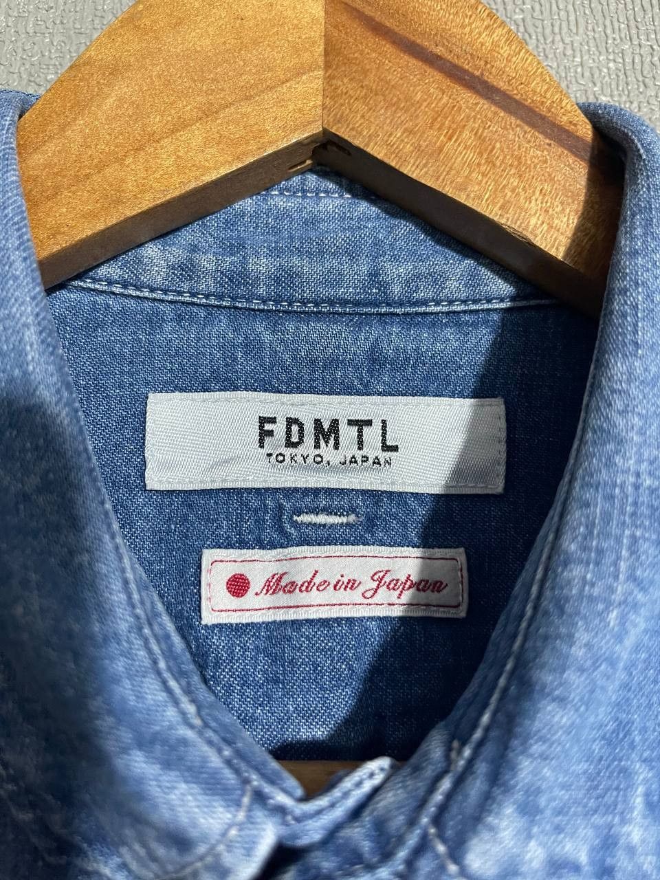FDMTL FDMTL Denim Patchwork shirt Size US L / EU 52-54 / 3 - 7 Thumbnail
