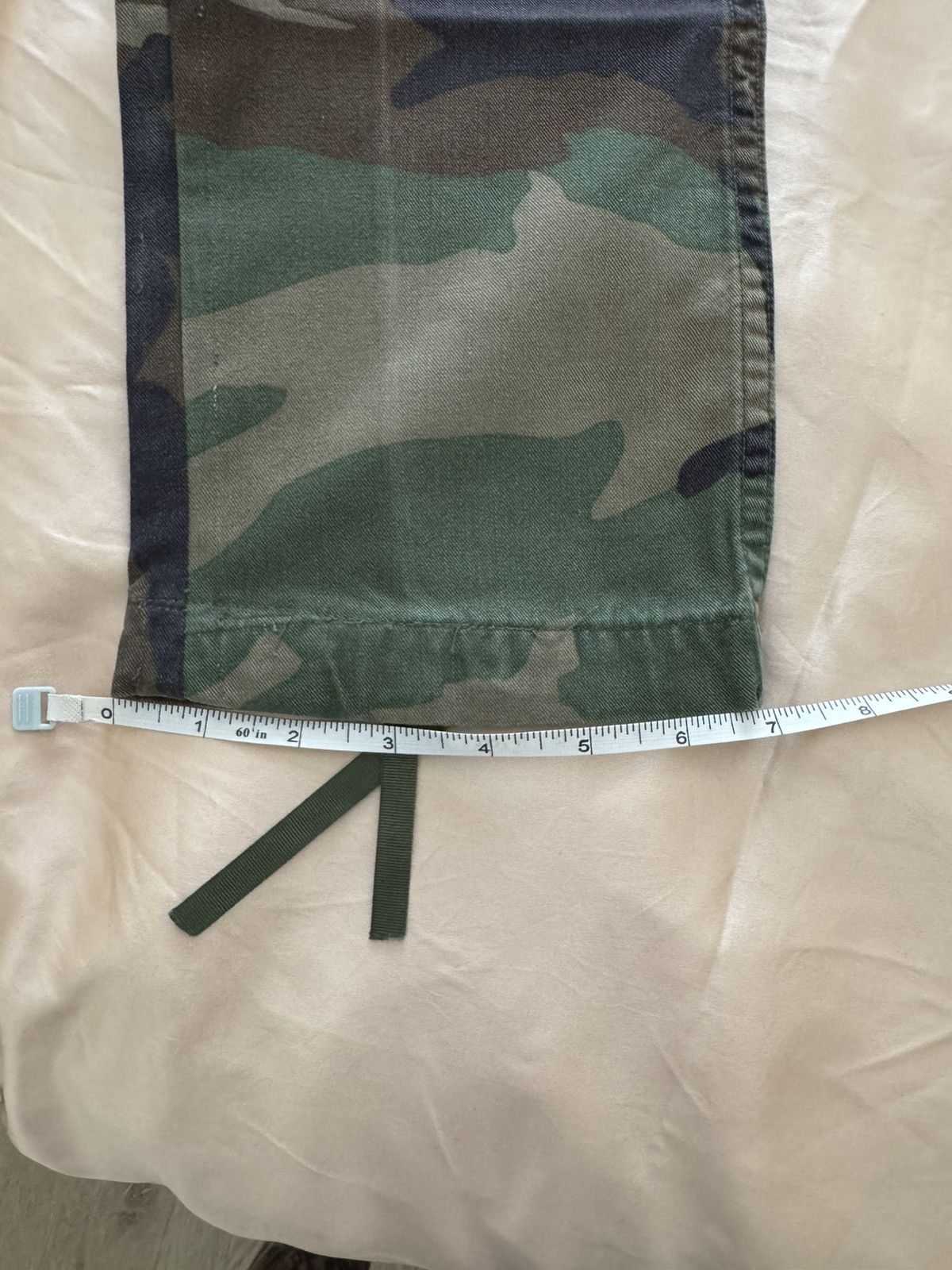 Vintage Camo Army Cargo Pocket Pants Sz M Size US 32 / EU 48 - 6 Thumbnail