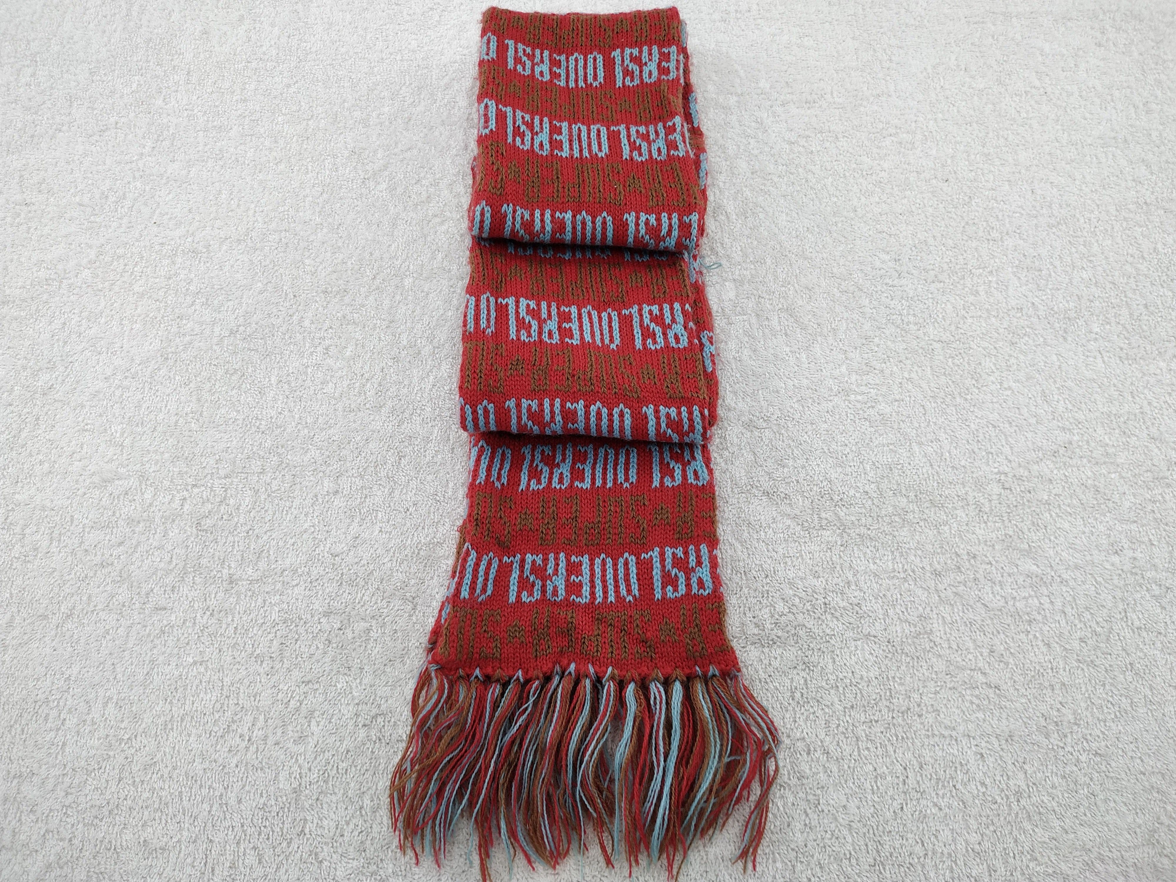 Super Lovers Vintage Super Lovers Scarf/Muffler/Neckwear MF269 Size ONE SIZE - 3 Thumbnail