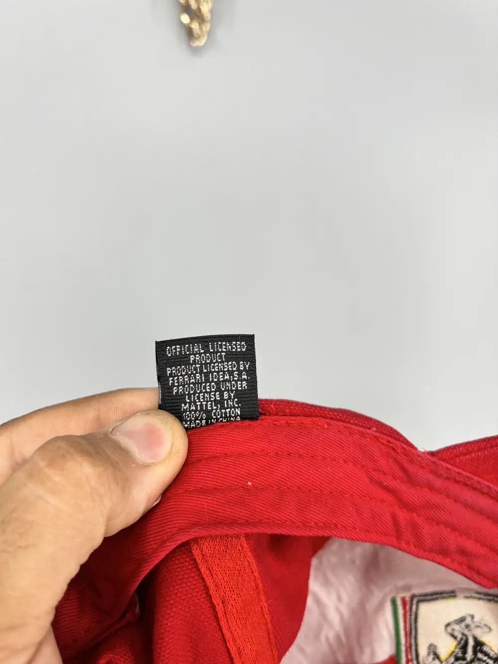 Ferrari Y2k Vintage Ferrari Racing Formula One Red Hype Hat Cap Size ONE SIZE - 7 Thumbnail