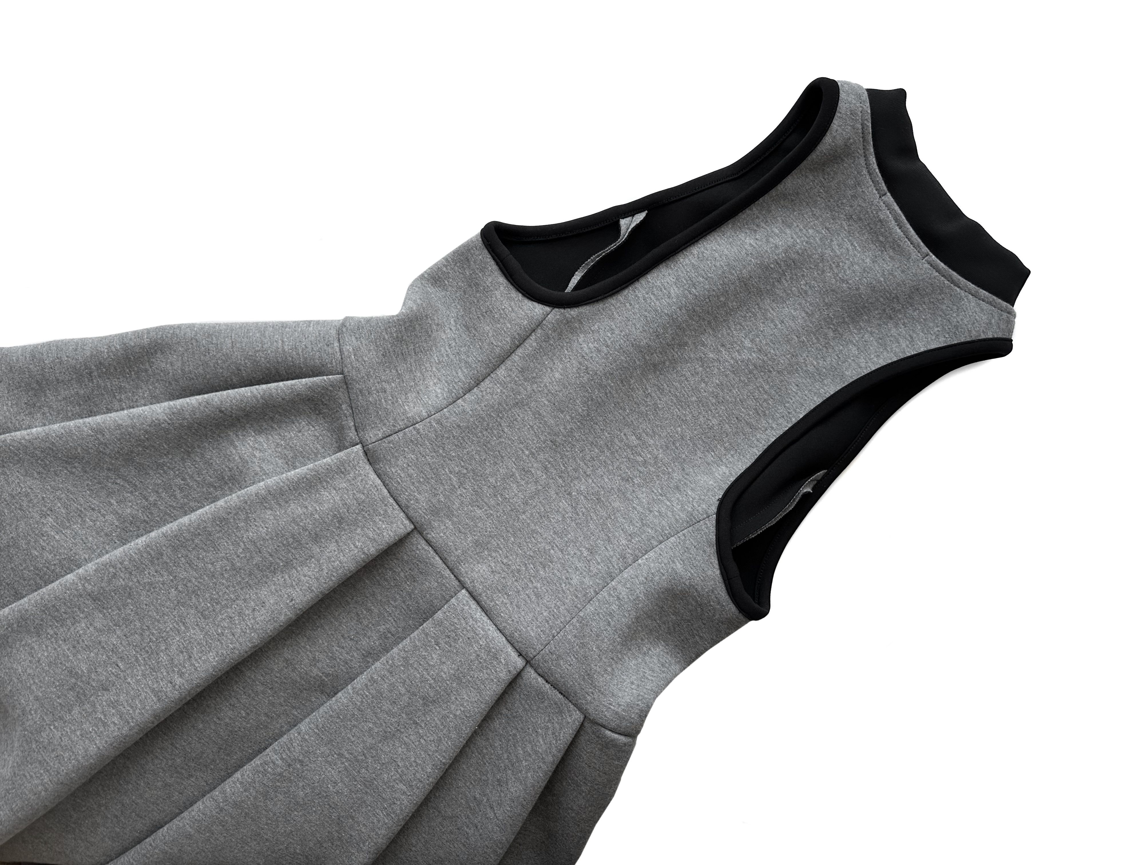 Alexander Wang × T by Alexander Wang T by Alexander Wang grey neopren zip dress Size M / US 6-8 / IT 42-44 - 4 Thumbnail