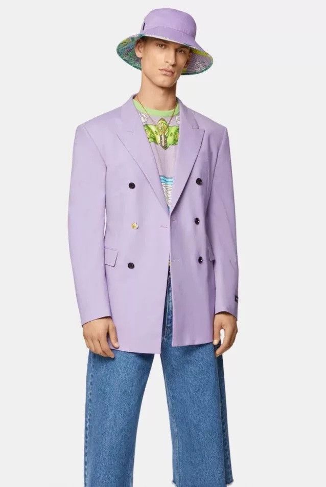 Versace Versace Runway Double-Breasted Blazer 48 Size US M / EU 48-50 / 2 - 1 Thumbnail