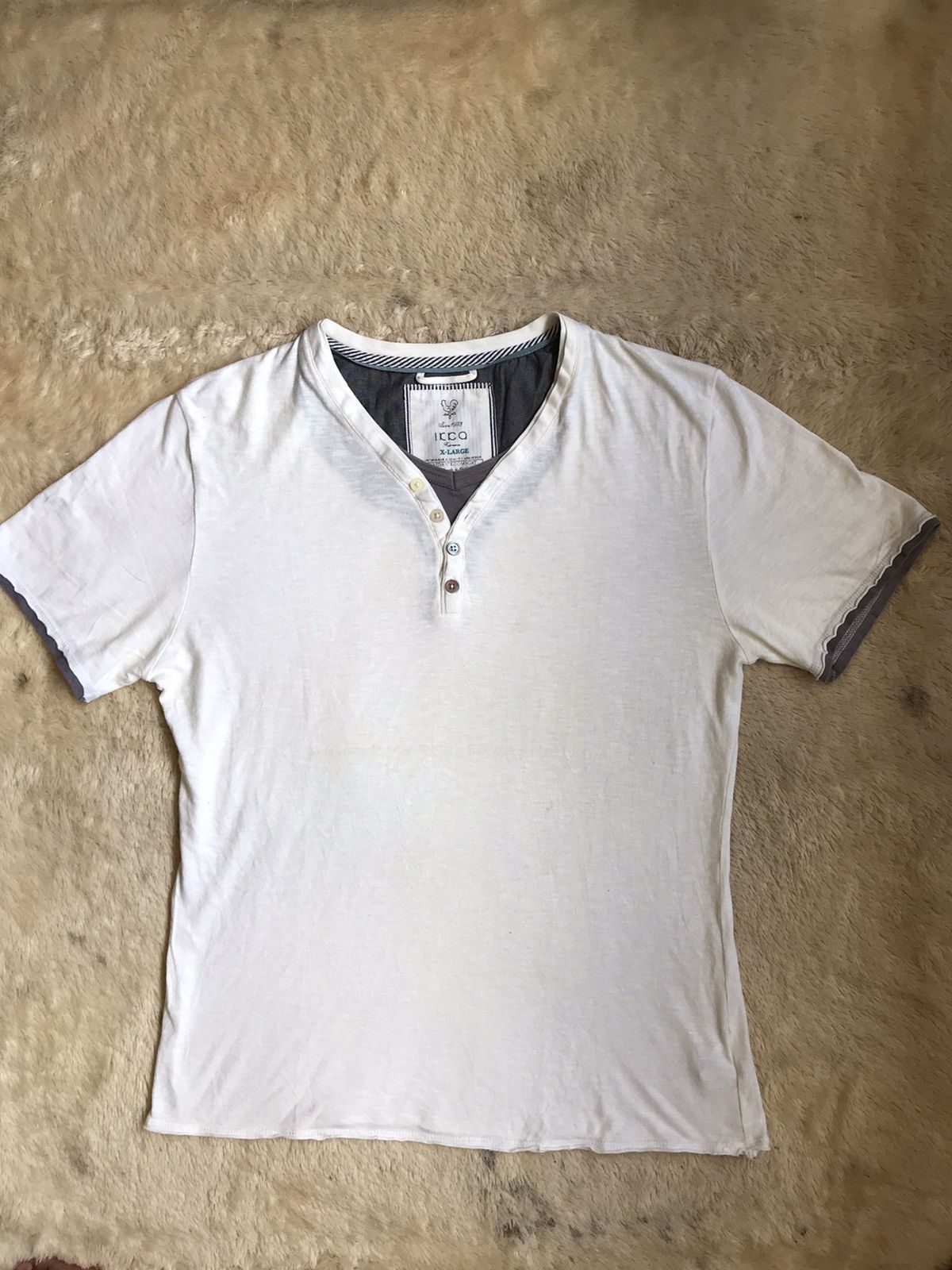 Japanese Brand Japanese Brand Double Layer T-Shirt Size US XL / EU 56 / 4 - 1 Thumbnail