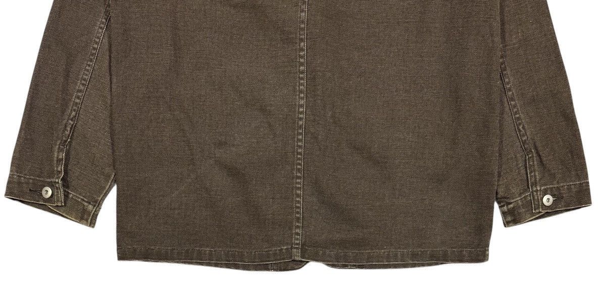 If Six Was Nine Vtg🔥Amore Puro Canvas Brown Chore Workers Jacket Size US M / EU 48-50 / 2 - 9 Thumbnail
