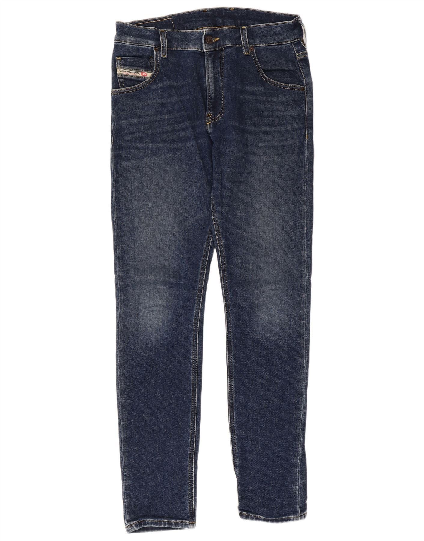 Diesel Womens Skinny Jeans W27 L30 Blue Cotton Size 42" / US 20 - 1 Thumbnail