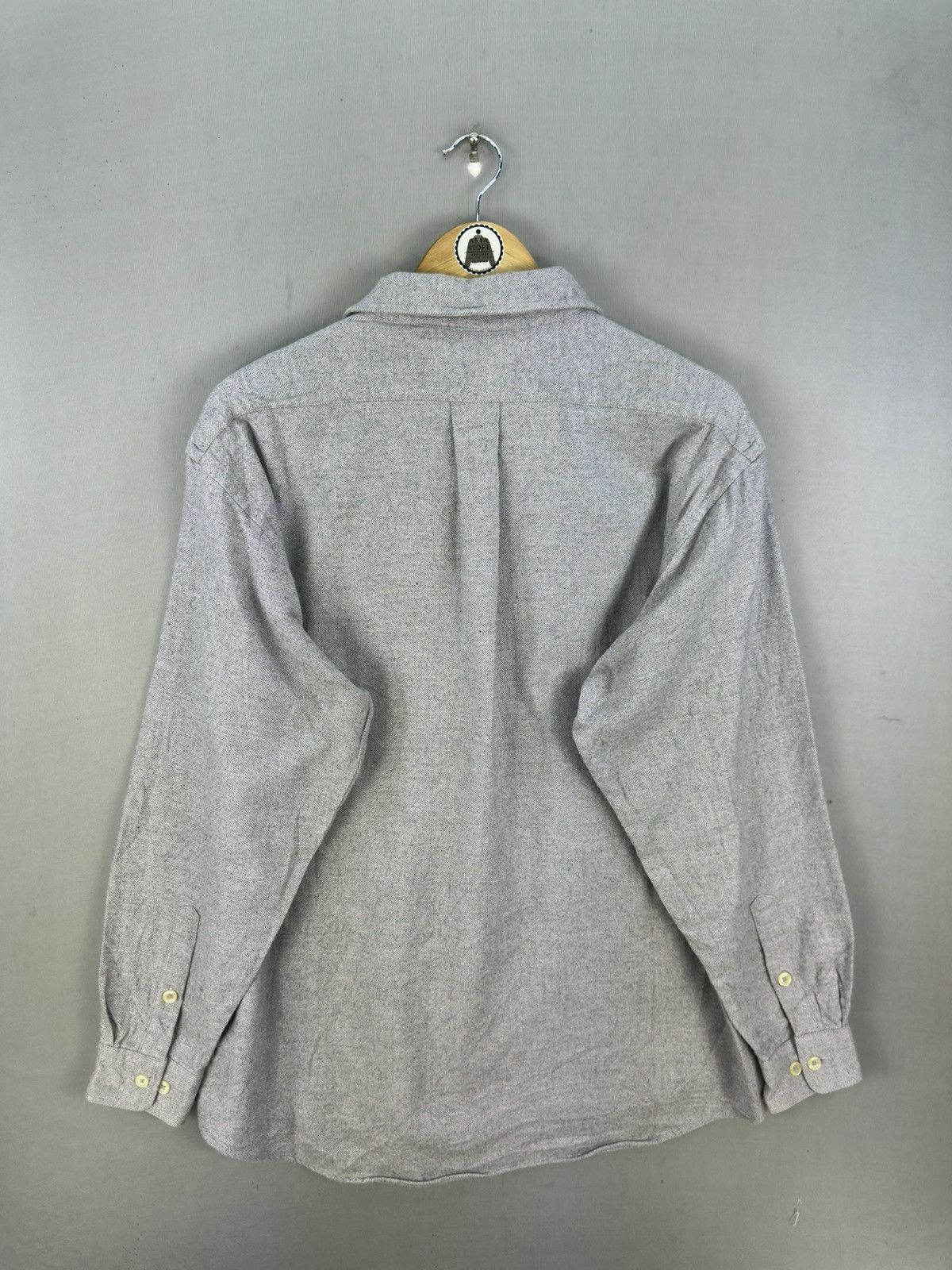 Japanese Brand Kerry Kenny Herringbone Twill HBT Flannel Shirt Size US XL / EU 56 / 4 - 4 Thumbnail