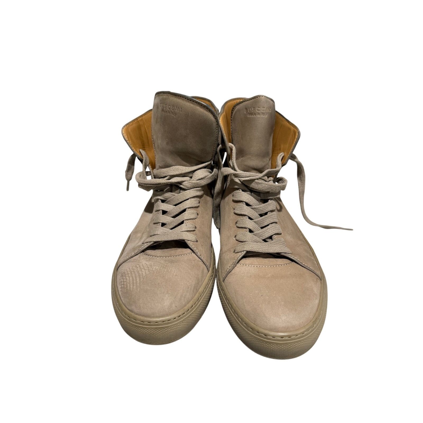 Buscemi Buscemi 100mm High-Top Suede Sneakers Mens EU 43 US 10 Blue Size US 10 / EU 43 - 11 Thumbnail