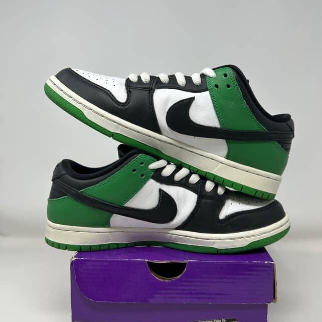 Nike SB Nike SB Dunk Low Classic Green Size US 8 / EU 41 - 5 Thumbnail