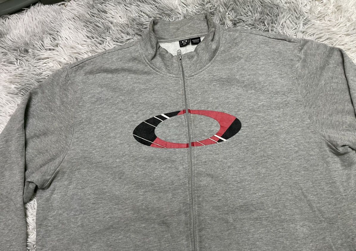 Oakley × Vintage OAKLEY SPRING 2010 ZIP UP JACKET RARE DESIGN Size US XXL / EU 58 / 5 - 5 Thumbnail
