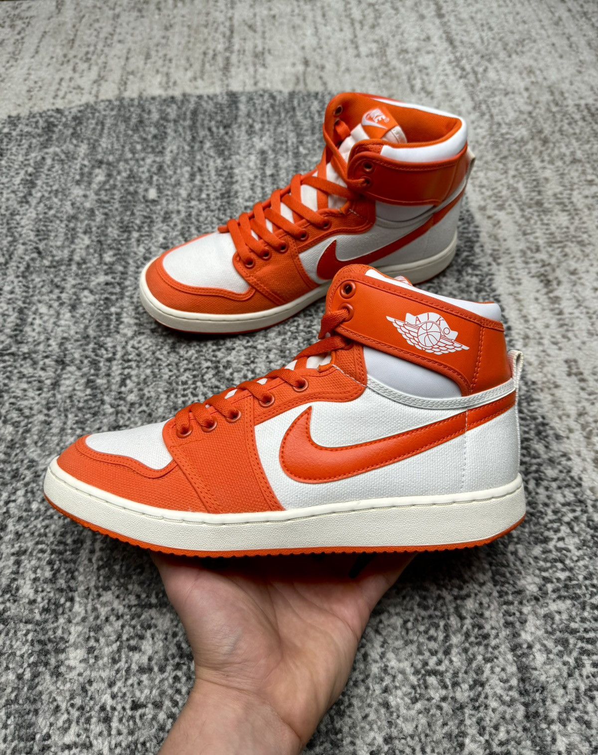 Jordan Brand Jordan 1 Retro AJKO Rush Orange Size US 9 / EU 42 - 2 Thumbnail
