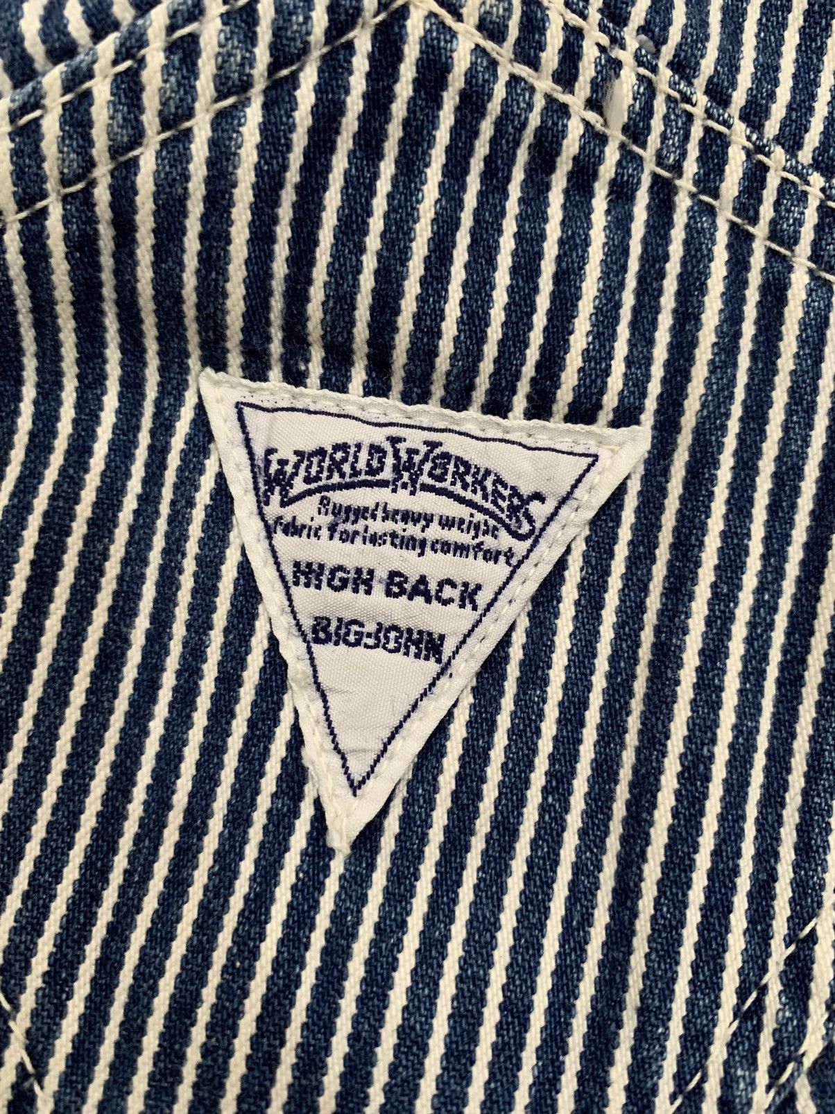 Big John Vintage big john hickory overalls Size US 32 / EU 48 - 7 Thumbnail
