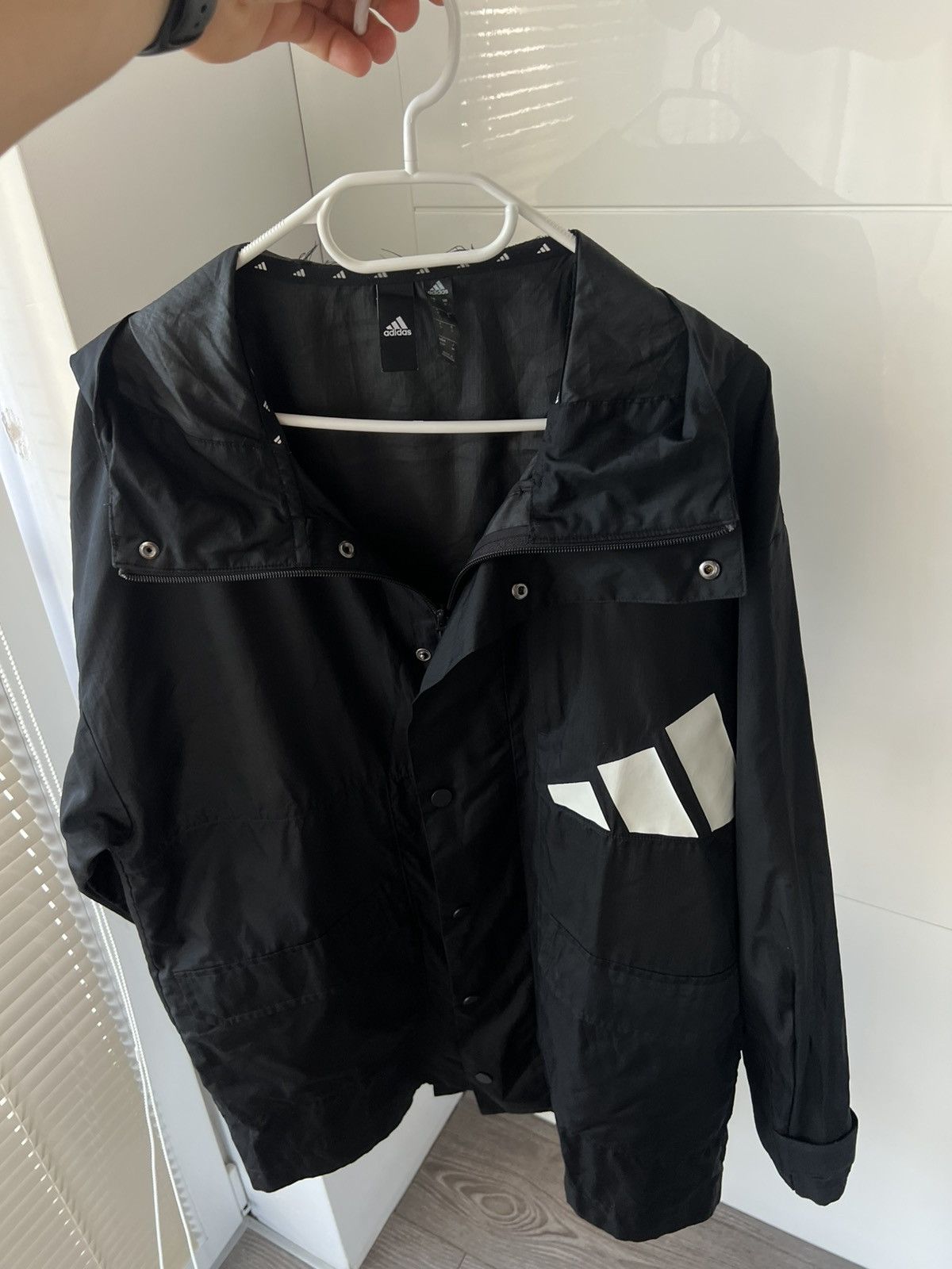 Adidas Adidas Athletics Pack Waterproof Lite Big Logo Parka Size US S / EU 44-46 / 1 - 6 Thumbnail