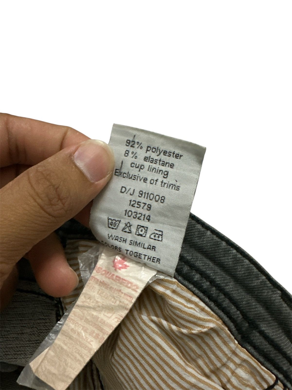 GOA Dsquared2 Washed Grey Jeans Amiri Junya Watanabe Style Jeans Size US 36 / EU 52 - 16 Thumbnail