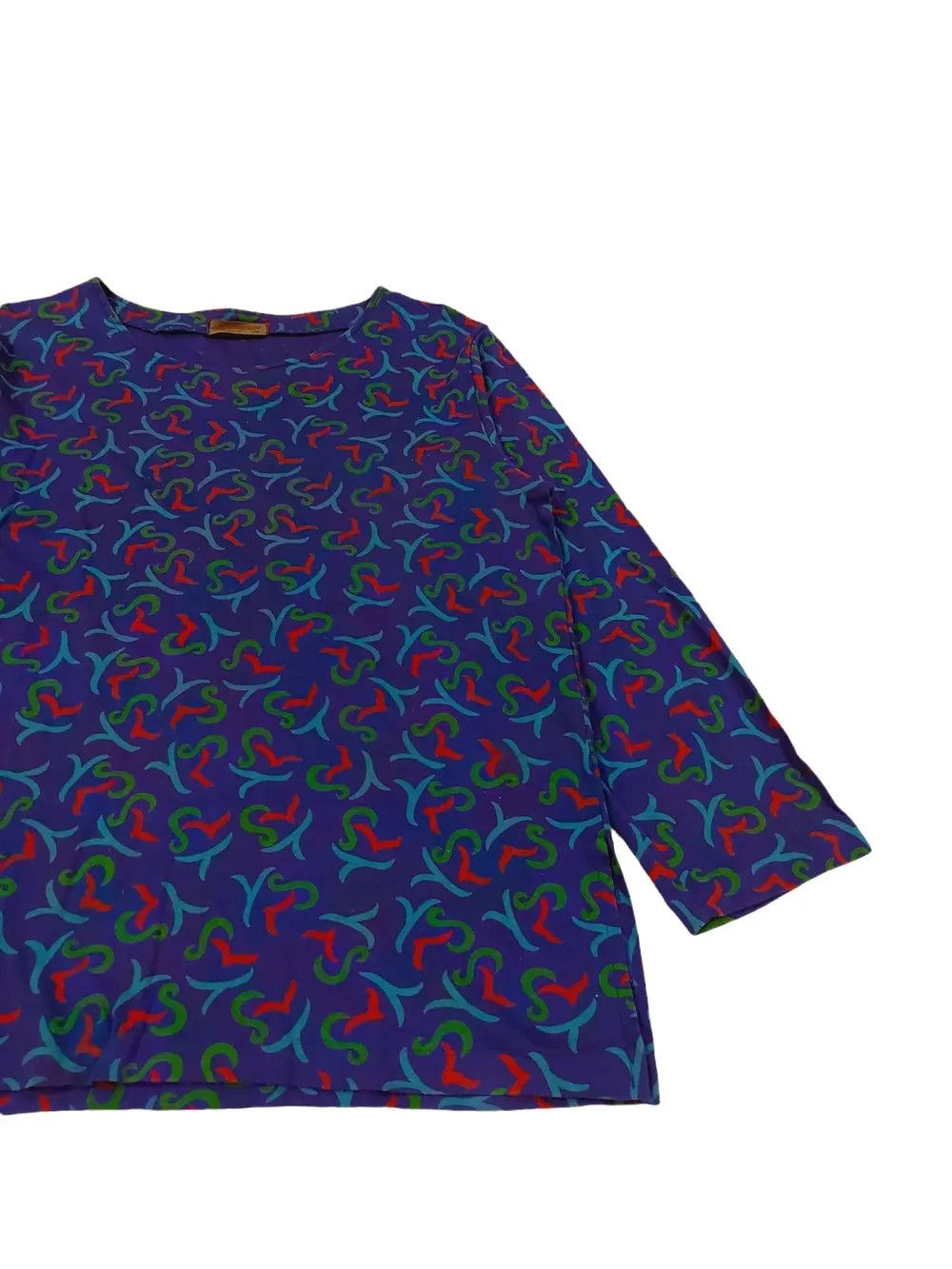 Yves Saint Laurent Rare! Vintage Yves Saint Laurent Spellout L/S Size L / US 10 / IT 46 - 3 Thumbnail