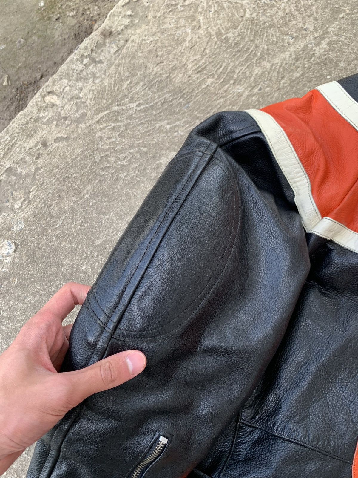 Japanese Brand Rare Vintage Echtes Leder “Hot Leathers” Biker Jacket Size US XL / EU 56 / 4 - 11 Thumbnail