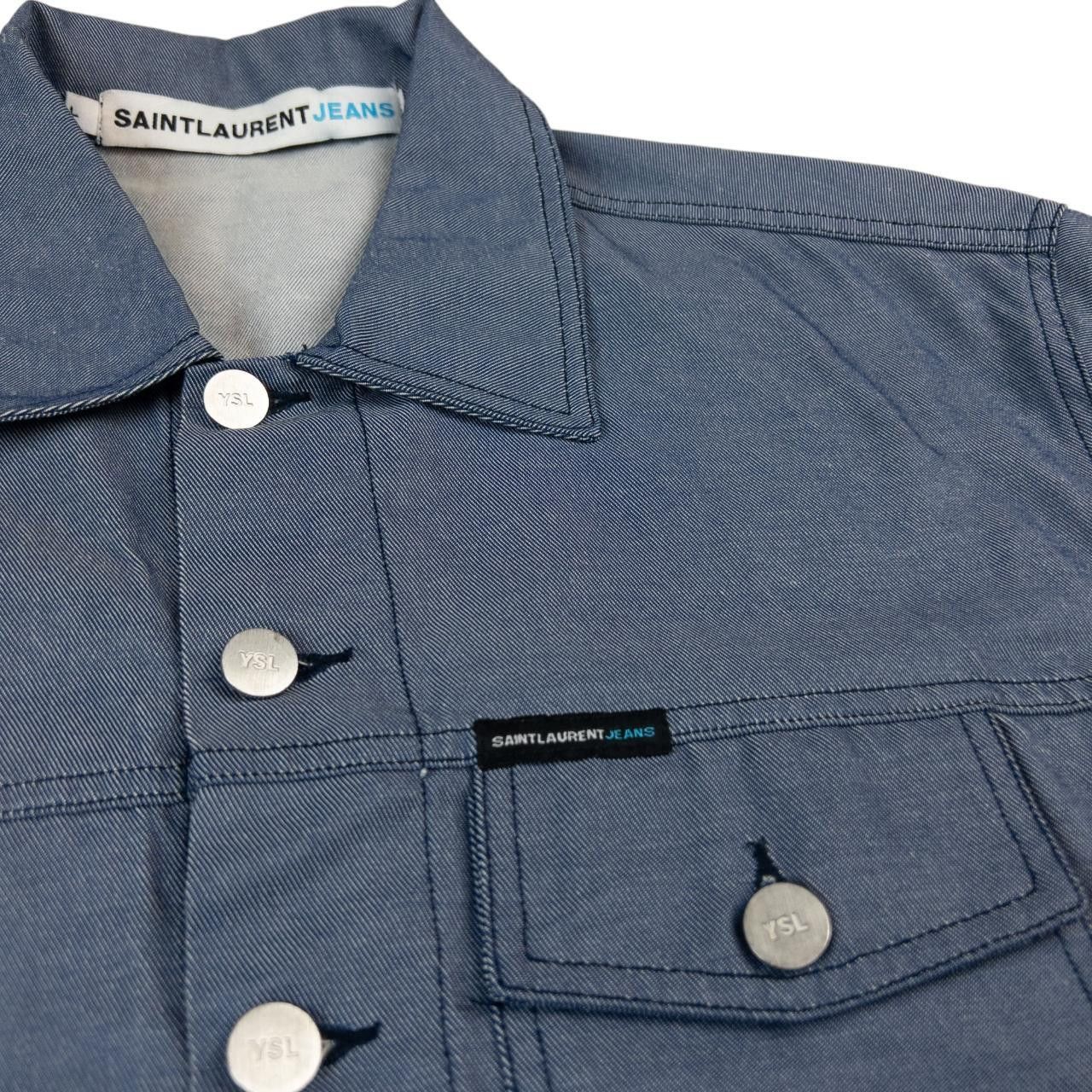 Yves Saint Laurent Vintage Saint Laurent Jeans Button Up Jacket Size L Size US L / EU 52-54 / 3 - 4 Thumbnail