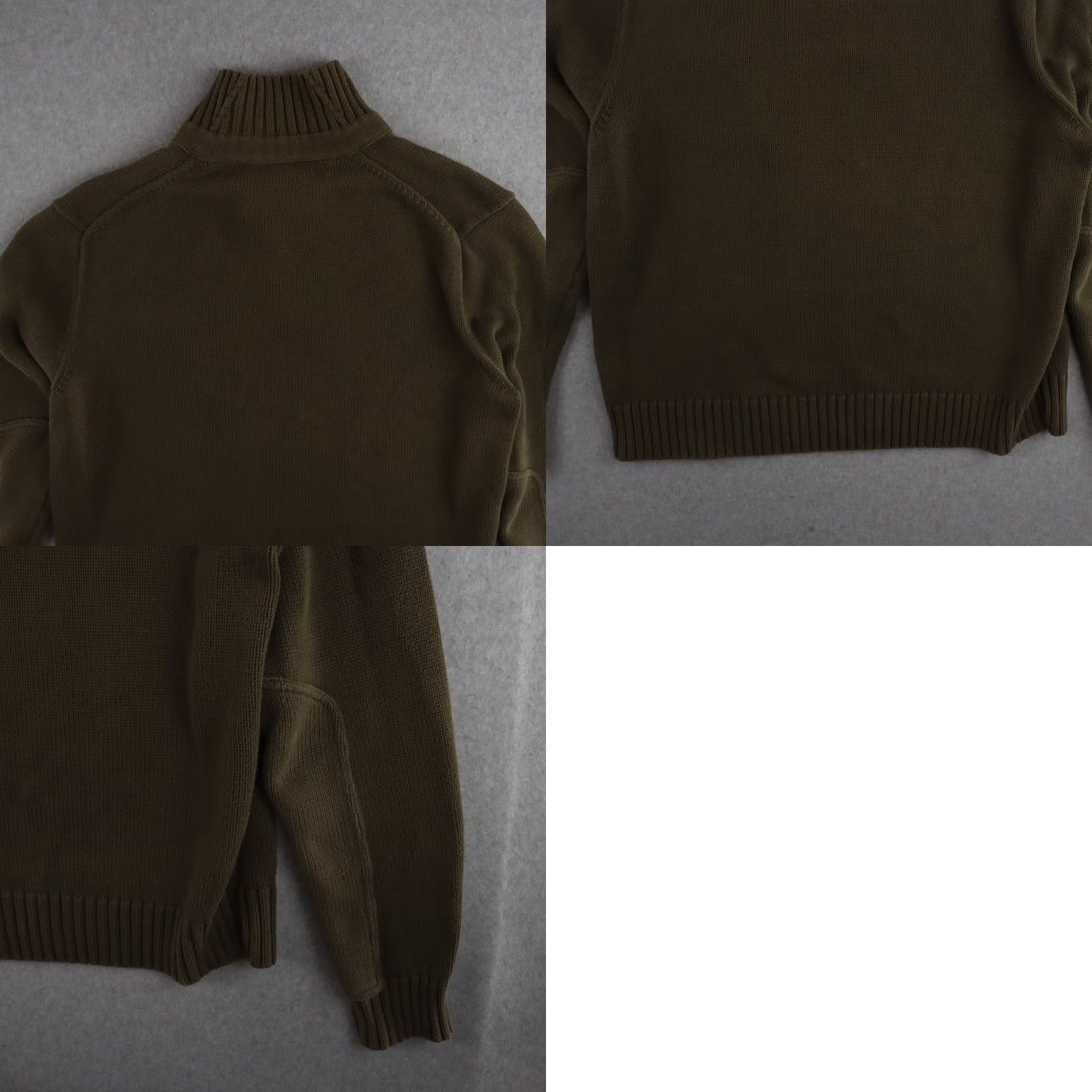 RLX Ralph Lauren VINTAGE RLX RALPH LAUREN Polo Shirt XL Green Ribbed Button Pullover Sweater Men Size US XL / EU 56 / 4 - 9 Thumbnail