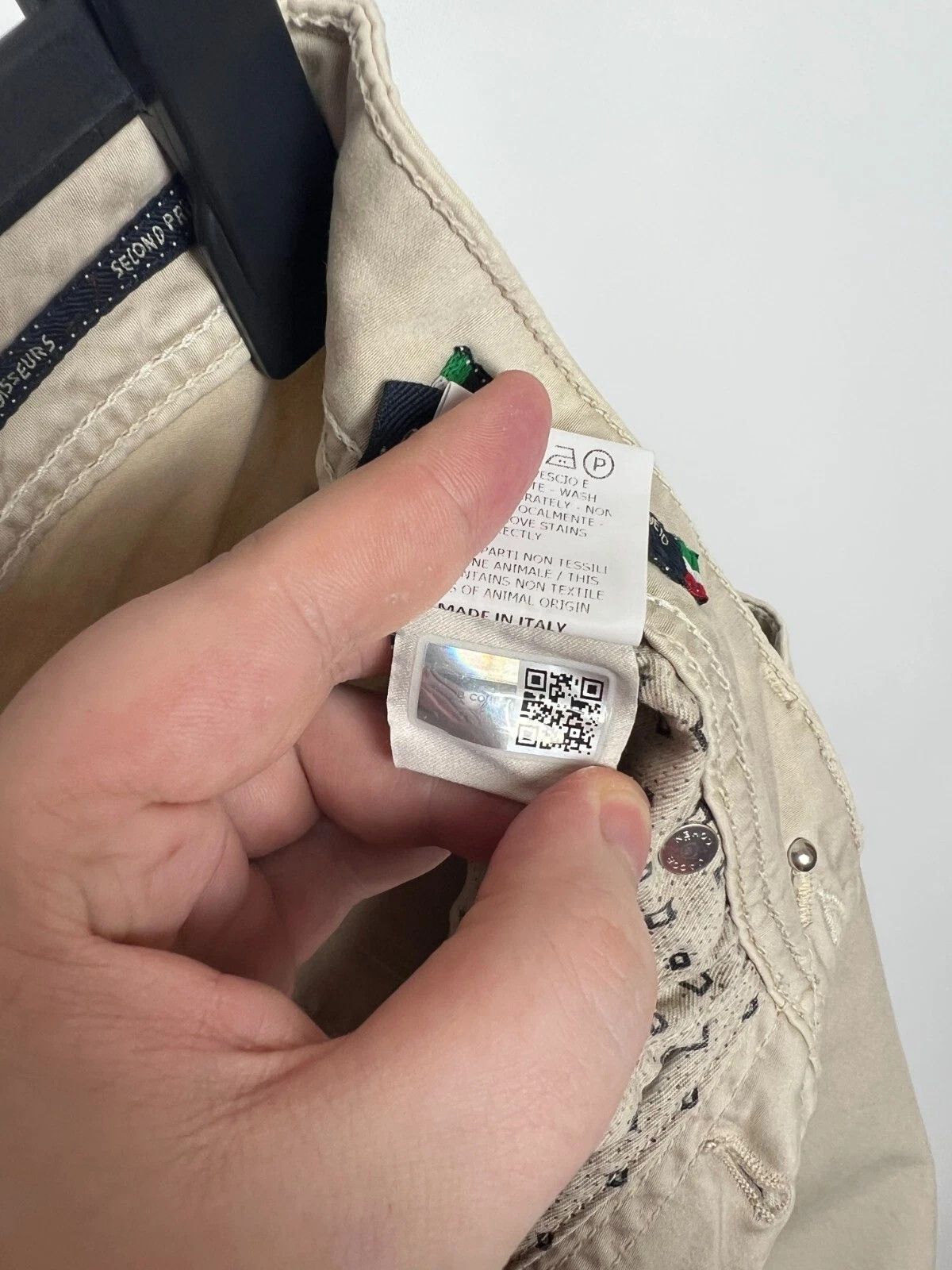 Jacob Cohen Jacob Cohen Beige Casual Handmade Italian Tailored Jeans Size US 30 / EU 46 - 14 Thumbnail