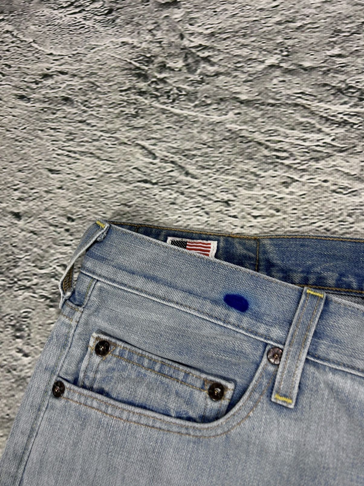 True Religion True Religion Rocco jeans vintage denim pants slim baby blue Size US 32 / EU 48 - 8 Thumbnail