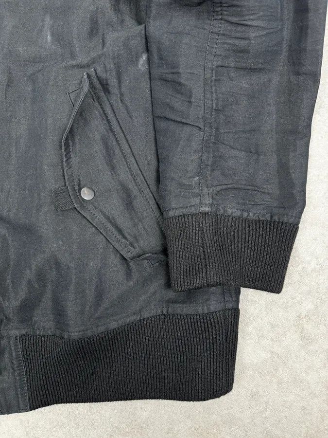 Acne Studios SS2012 Acne Studios Black Constitution Linen Jacket Size US M / EU 48-50 / 2 - 9 Thumbnail