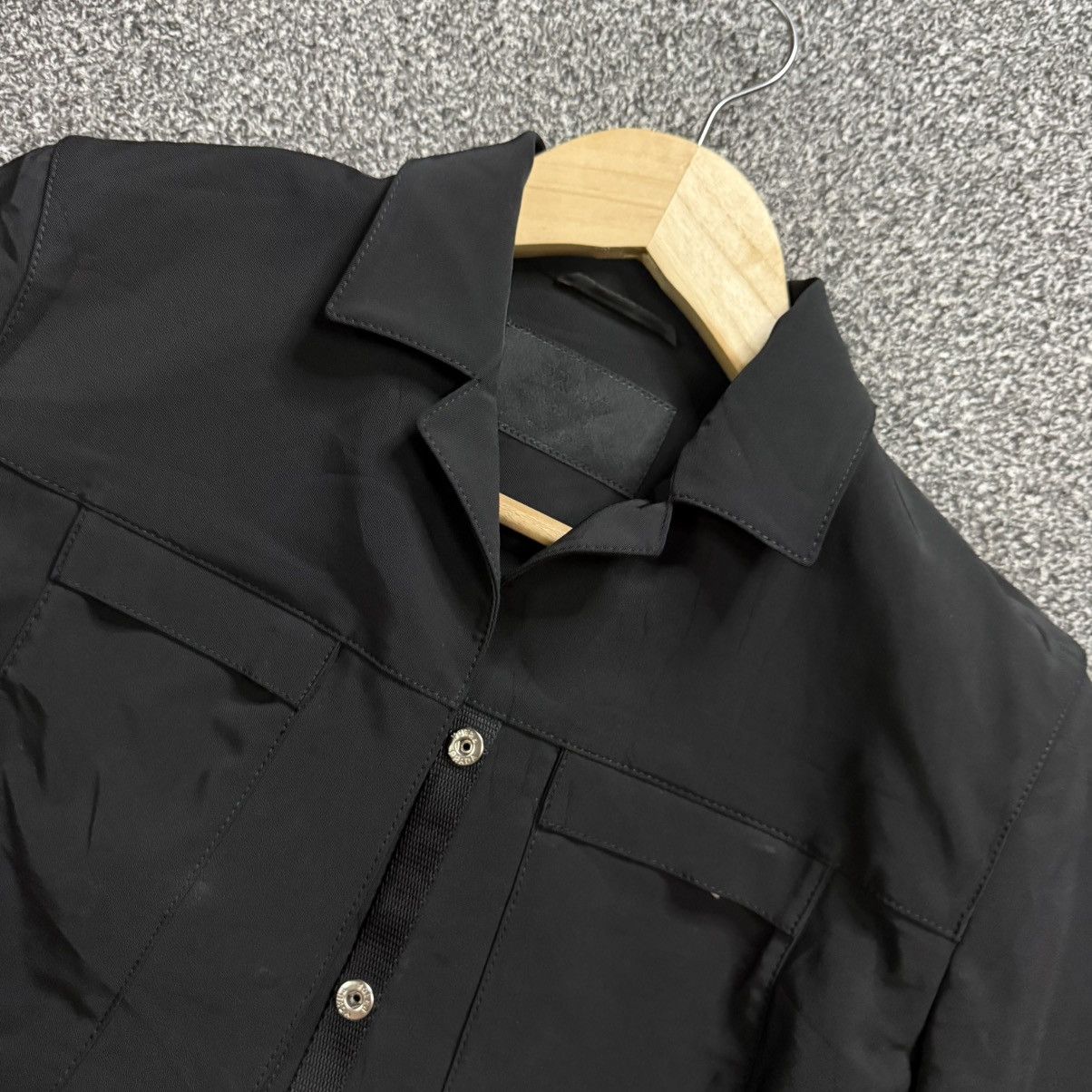 Prada 🔥🔥 1999 Prada Cropped Nylon Jacket Rick Owens style Size S / US 4 / IT 40 - 8 Thumbnail