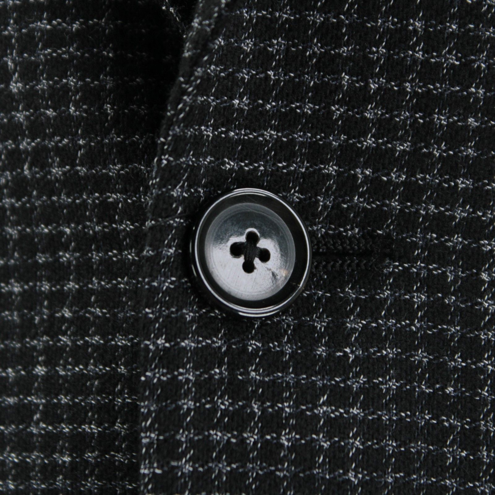 Pal Zileri Pal Zileri Sport Coat Size 44 Regular US in Black Size 44R - 2 Thumbnail