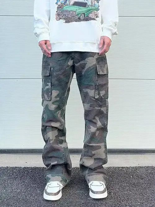 Other camo cargo flare pants Size US 32 / EU 48 - 2 Thumbnail