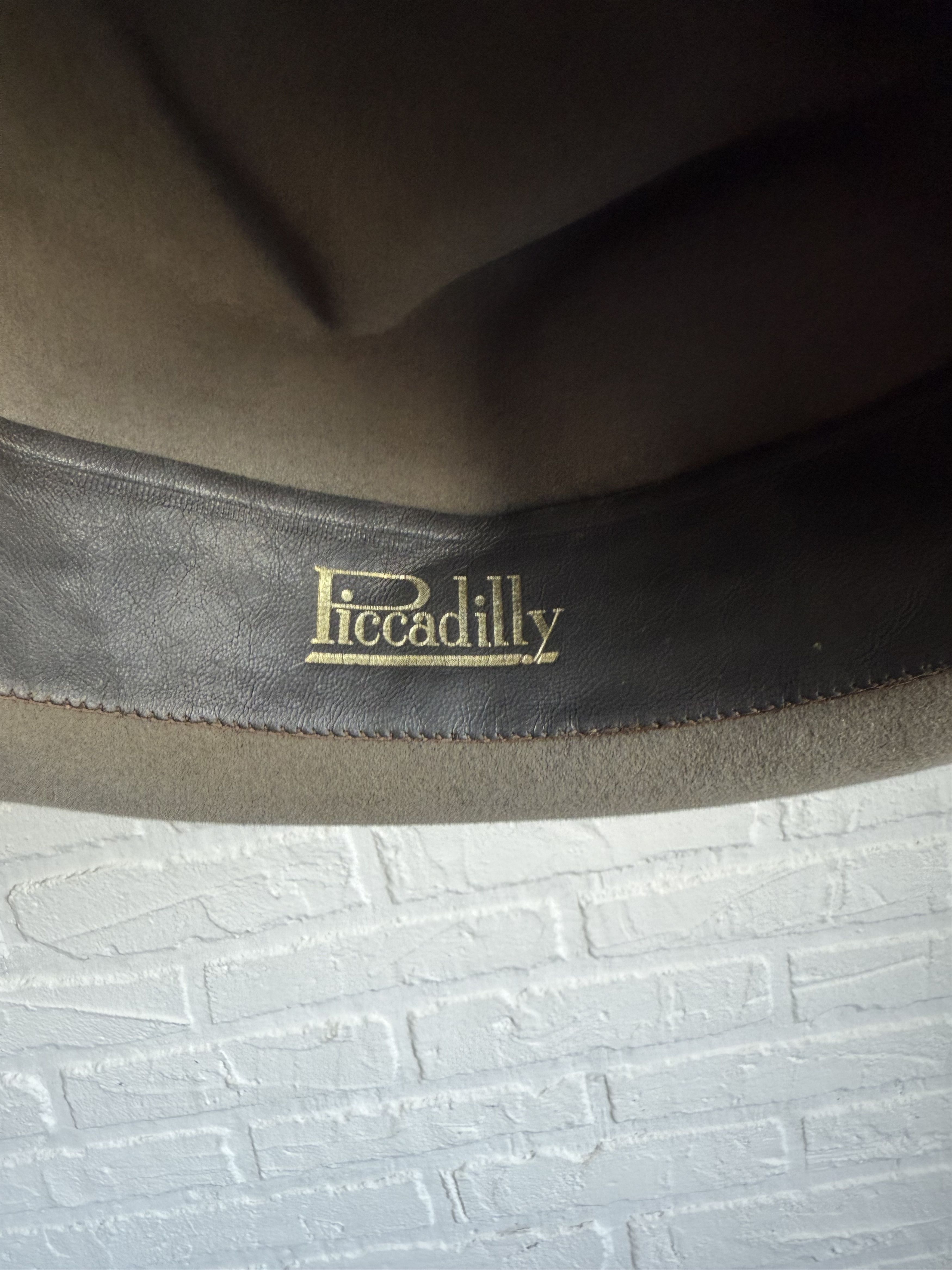 Vintage Vintage 60s 70s Piccadilly Fedora wool Hat Size ONE SIZE - 2 Thumbnail