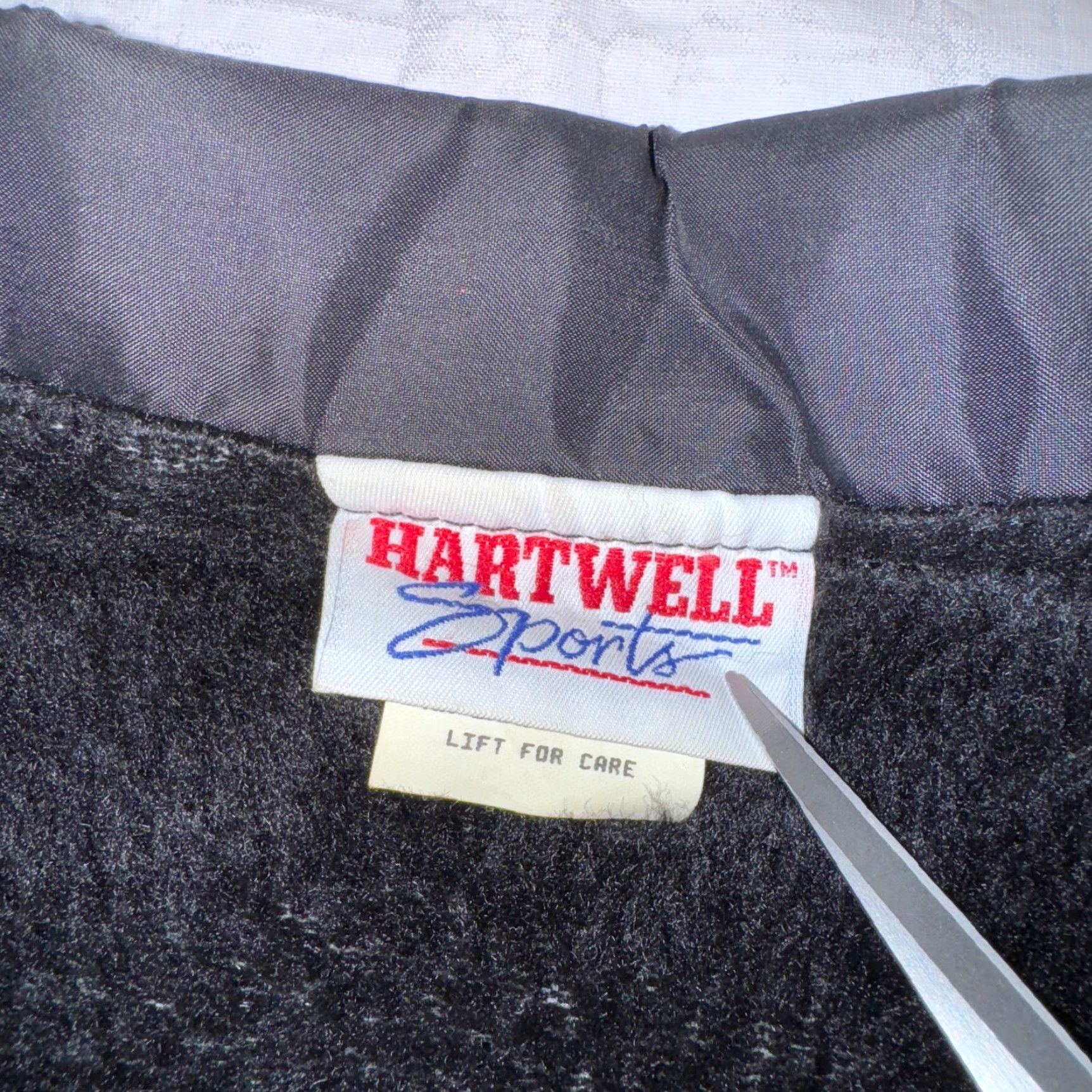 Vintage VINTAGE Hartwell Jacket Bomber 2XL USA Black Lined Nylon Fleece Button Front Military/Artic Stagecoach Alaska Tour Men Size US XXL / EU 58 / 5 - 4 Thumbnail
