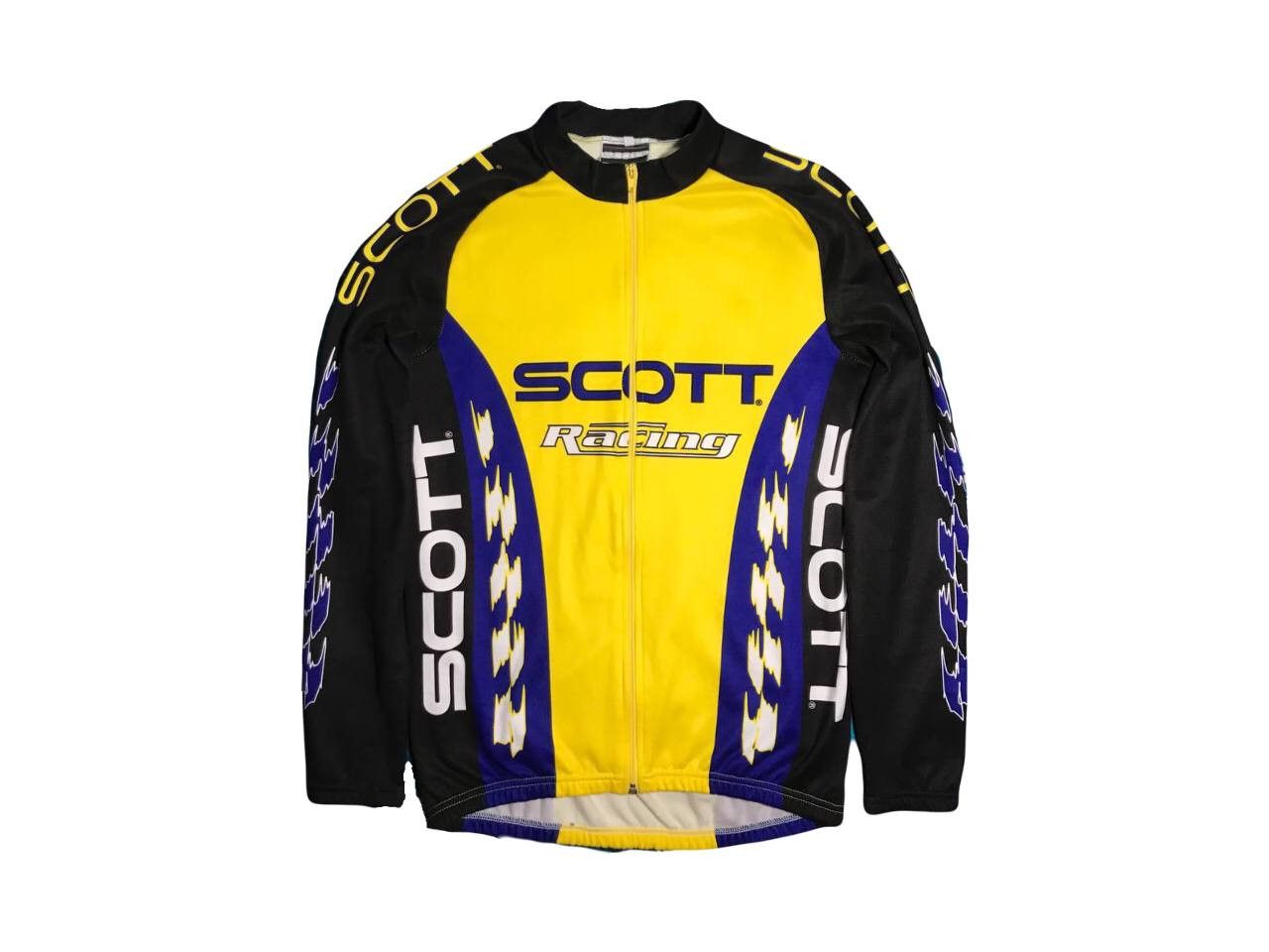 Vintage Vintage Y2K Scott racing cycle jacket style jersey Grailed